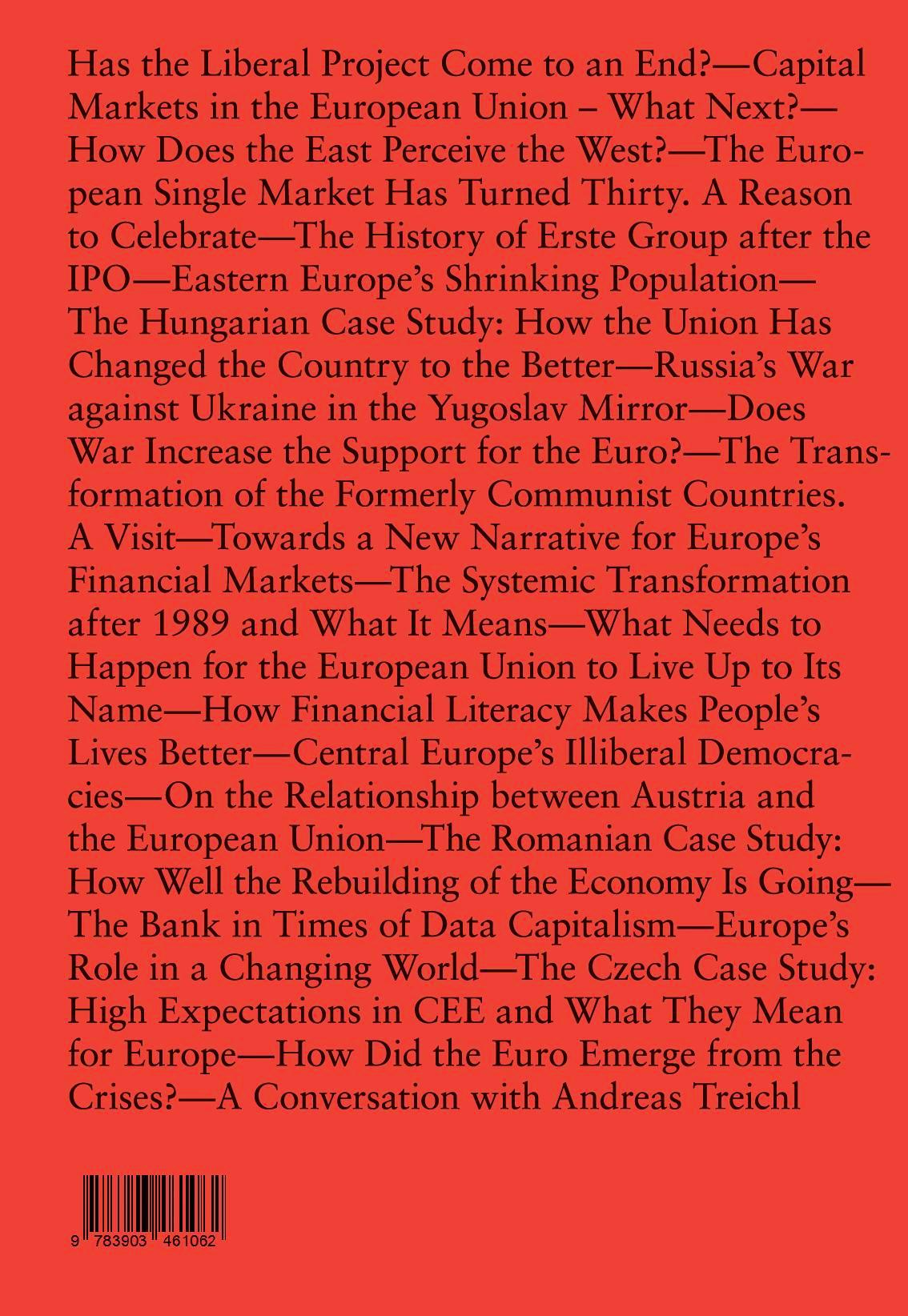 Rückseitencover Lessons from Europe