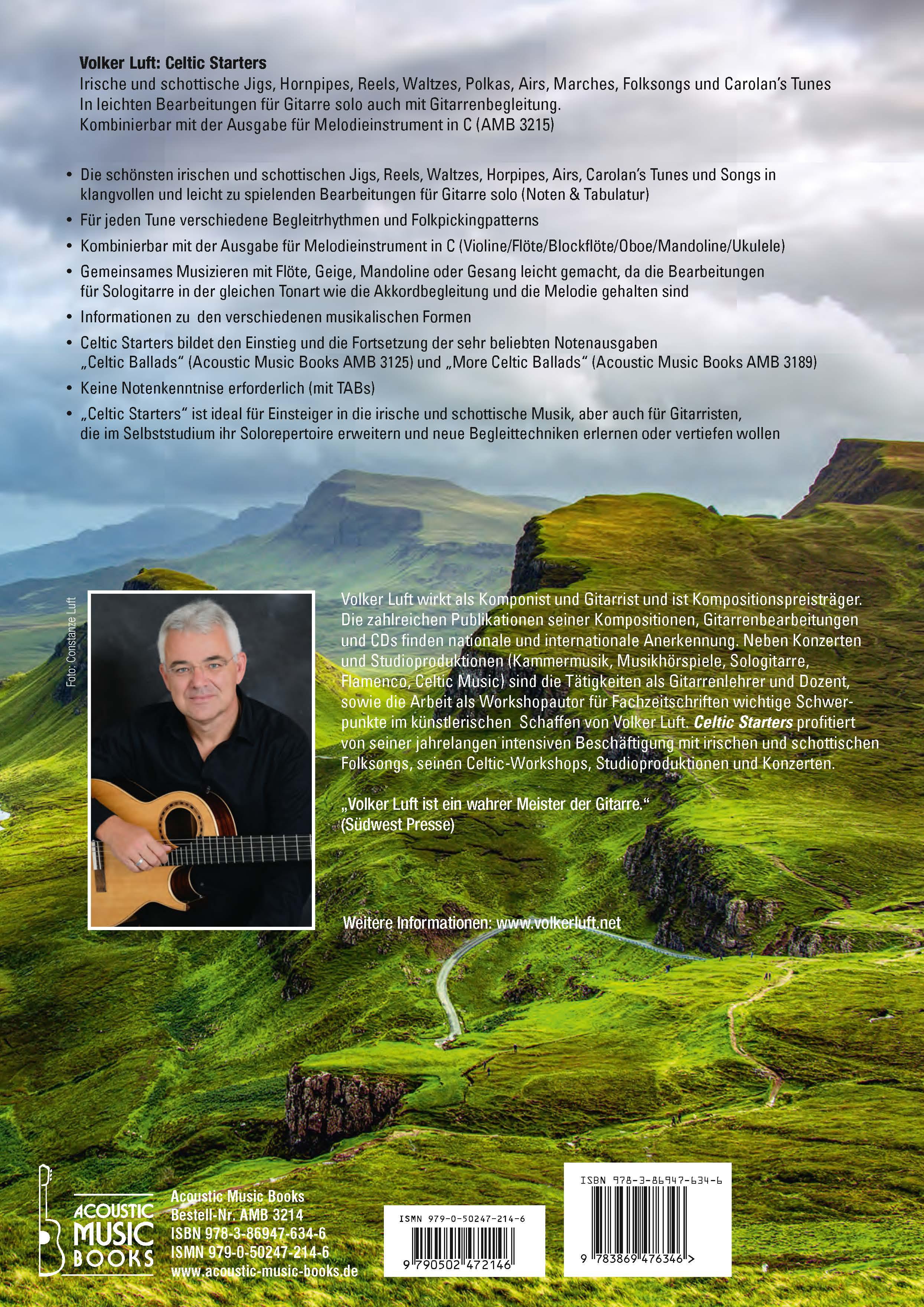 Rückseitencover Celtic Starters.