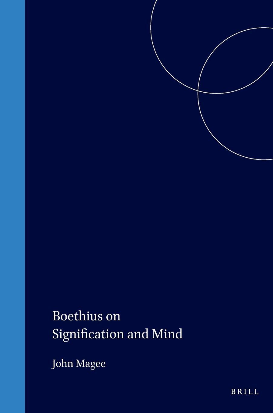 Vorderes Coverbild Boethius on Signification and Mind