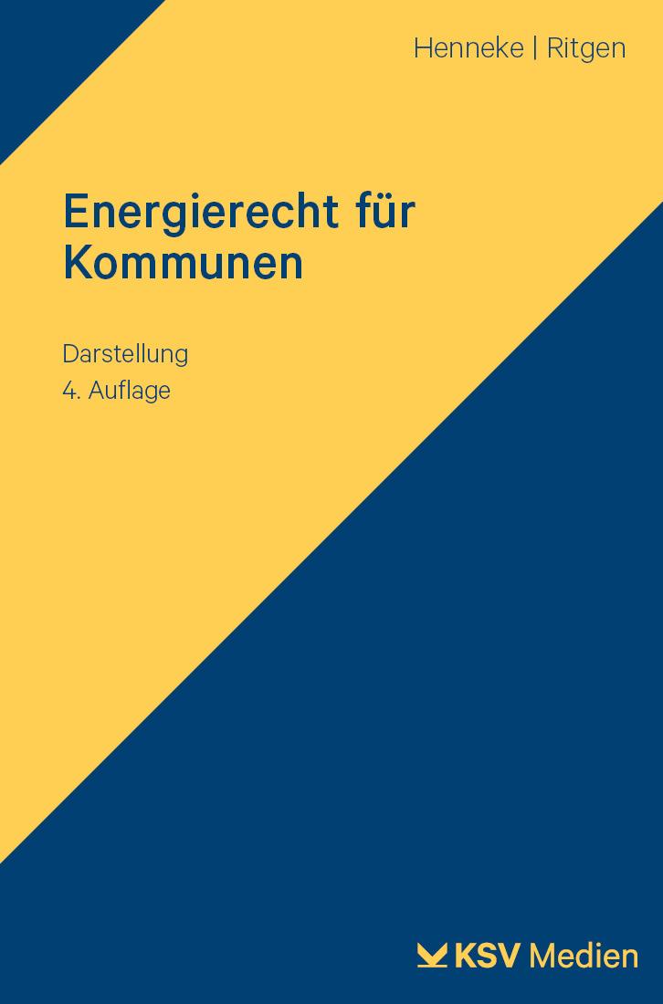 Vorderes Coverbild Energierecht für Kommunen