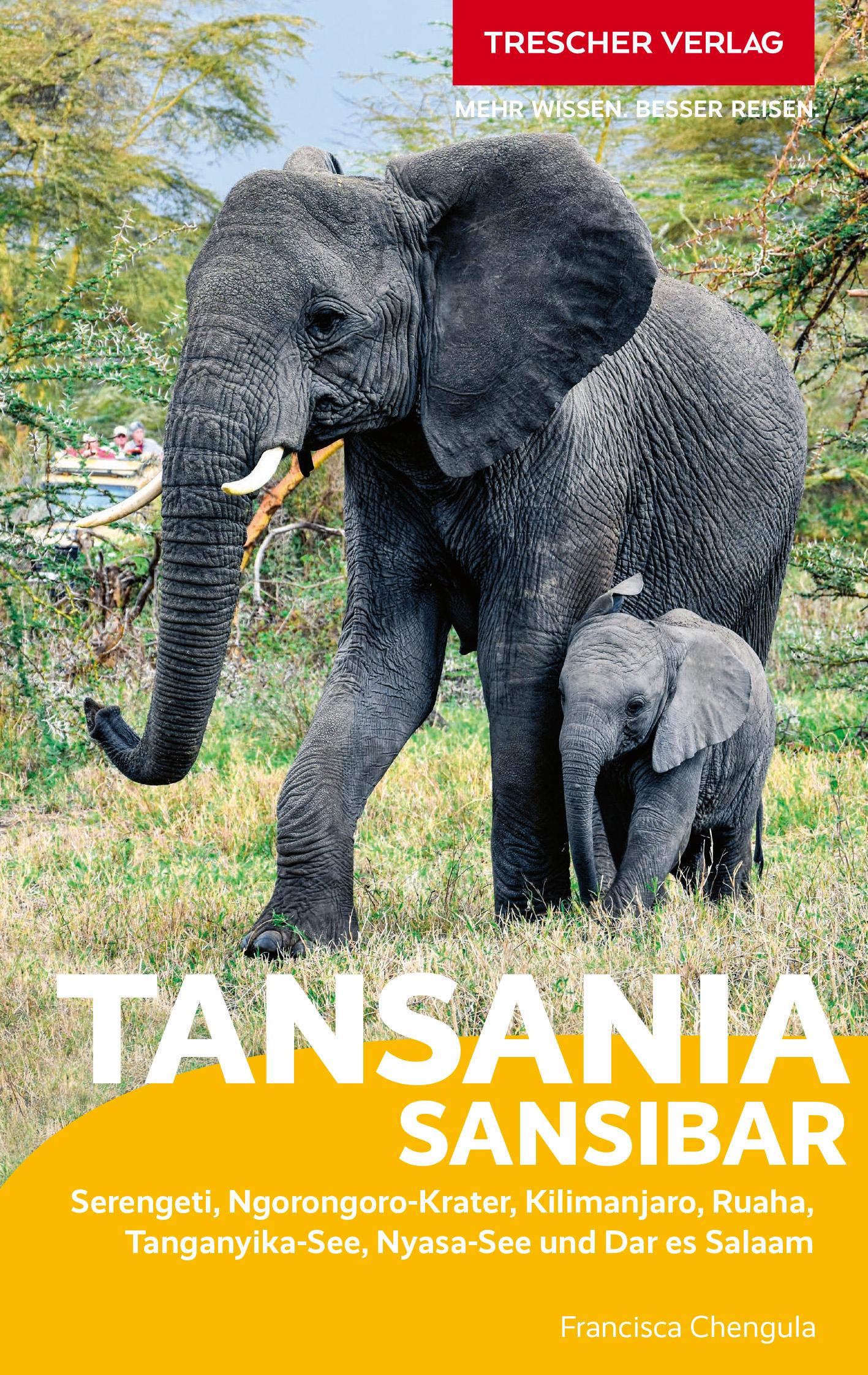 Vorderes Coverbild TRESCHER Reiseführer Tansania und Sansibar