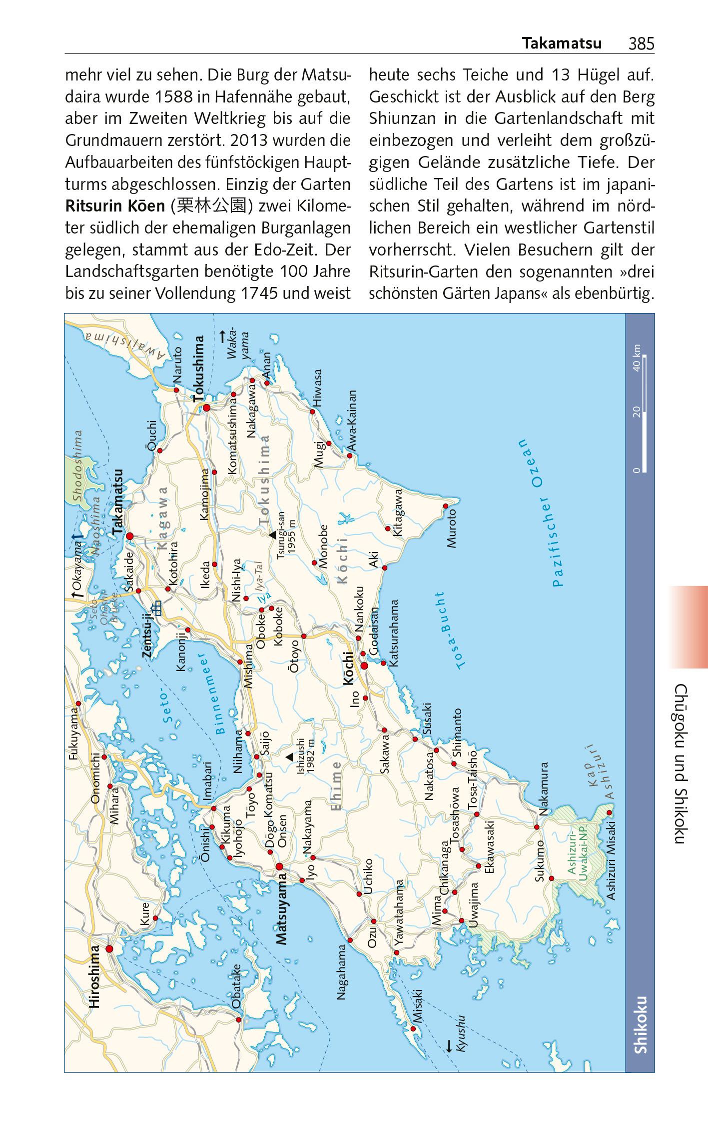 Beispielinhalt (Bild) TRESCHER Reiseführer Japan