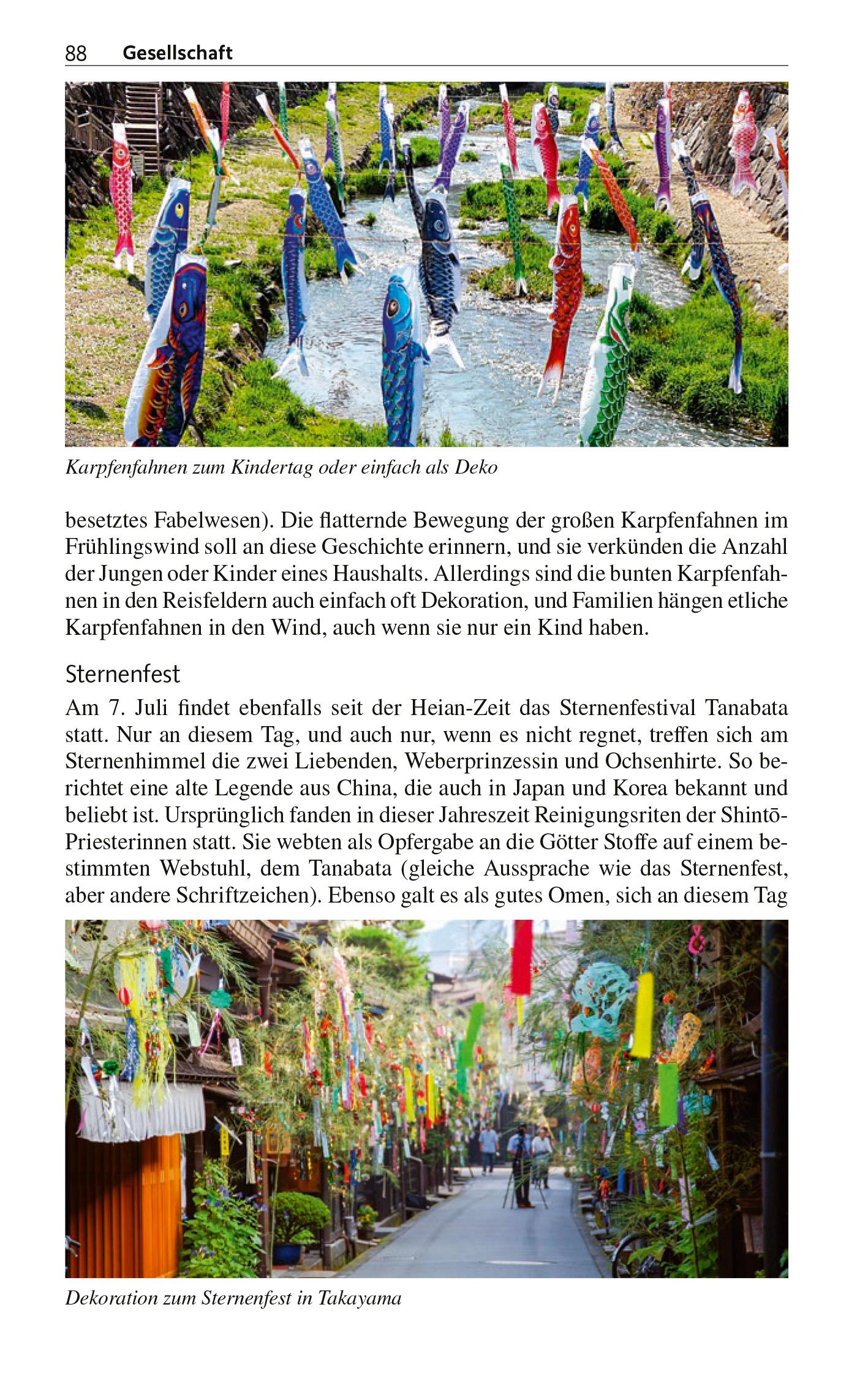 Beispielinhalt (Bild) TRESCHER Reiseführer Japan