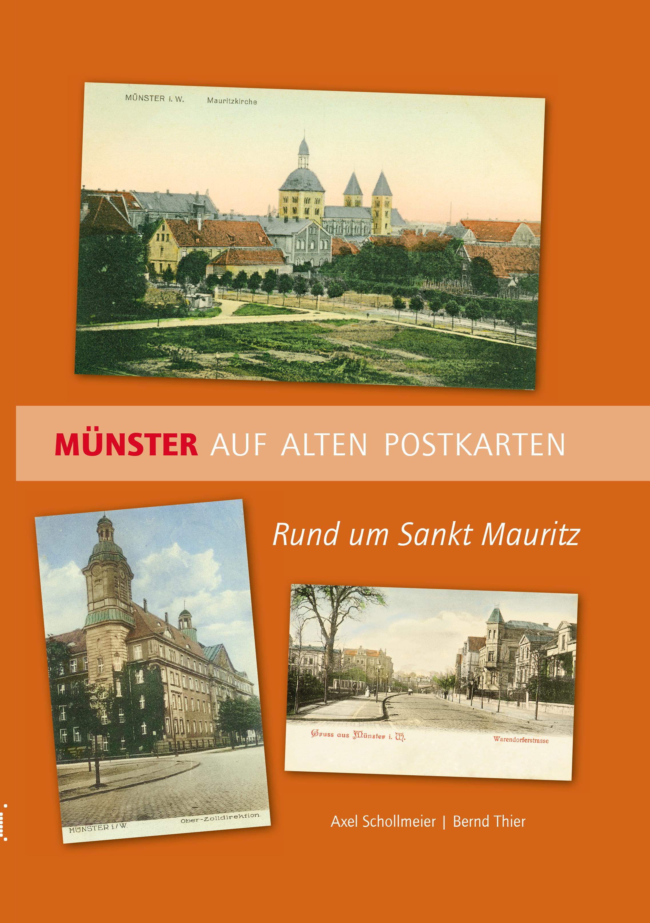 Vorderes Coverbild Münster auf alten Postkarten
