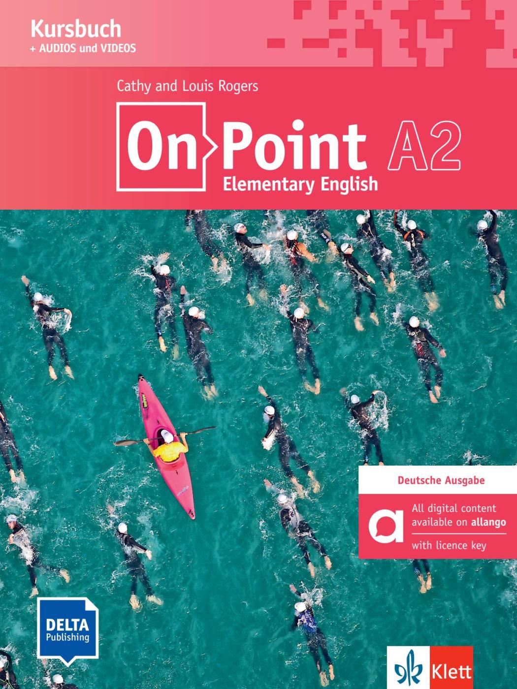 Vorderes Coverbild On Point A2 Elementary English - Hybride Ausgabe allango
