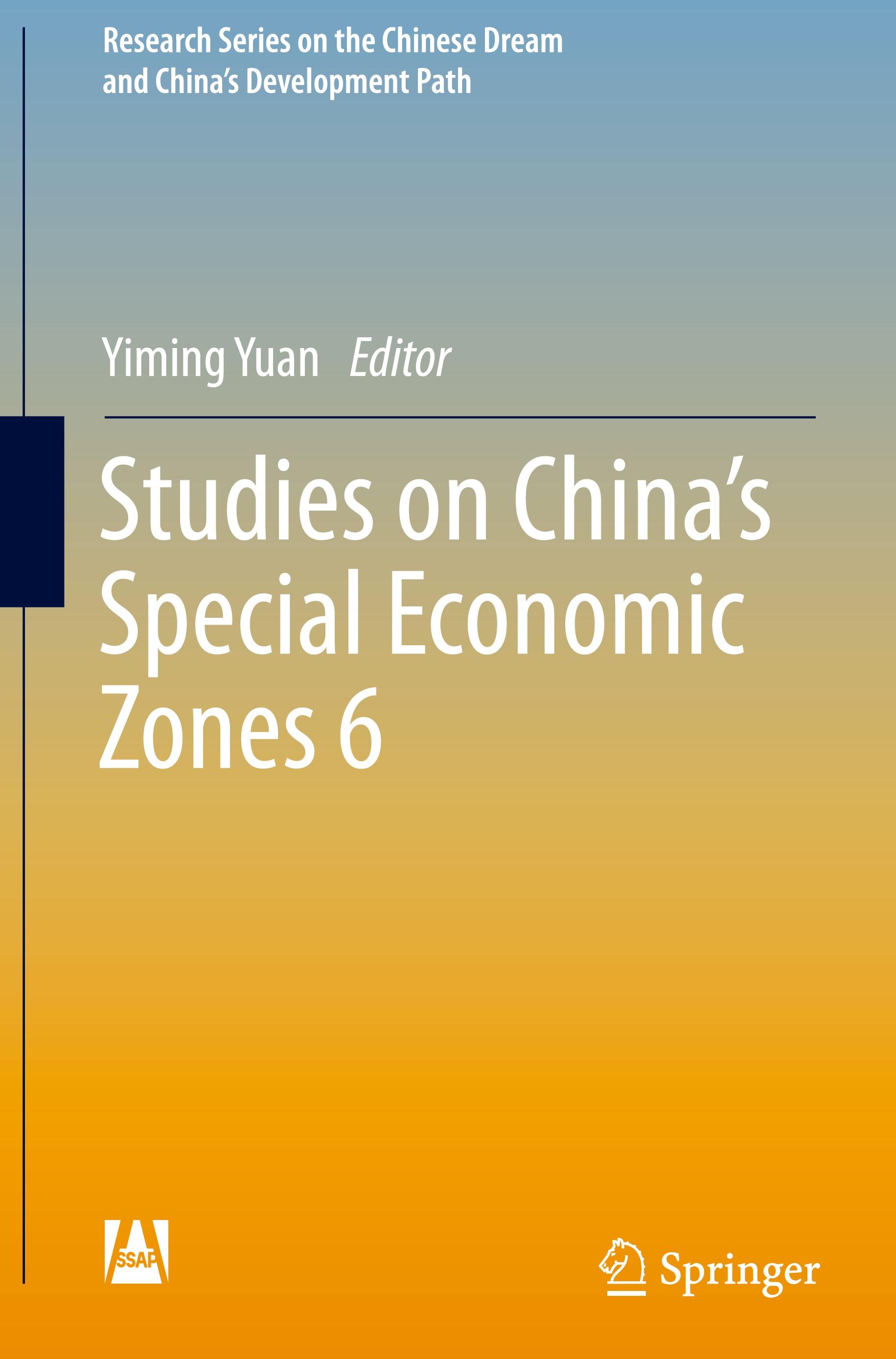 Vorderes Coverbild Studies on China's Special Economic Zones 6