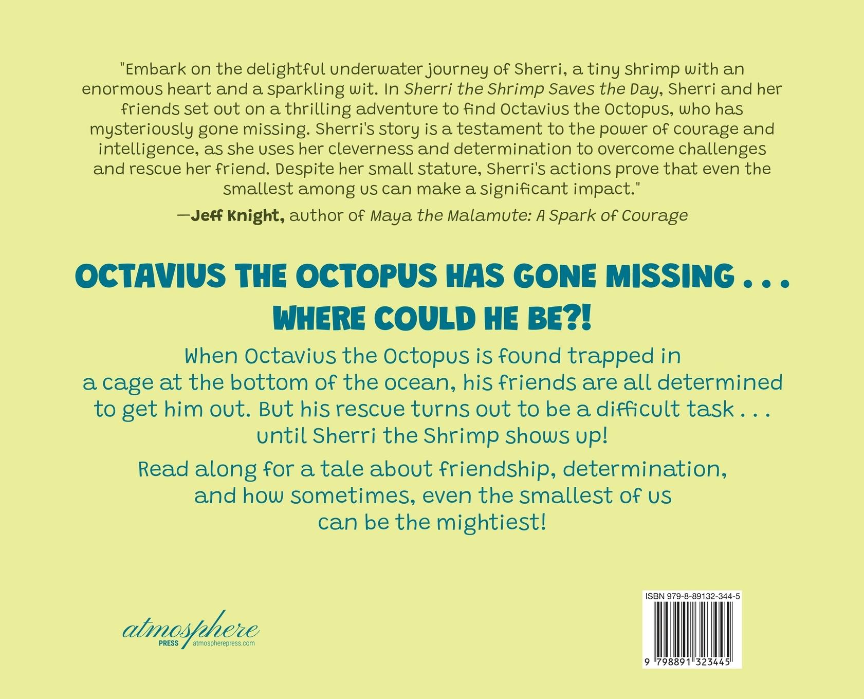 Rückseitencover Sherri the Shrimp Saves the Day