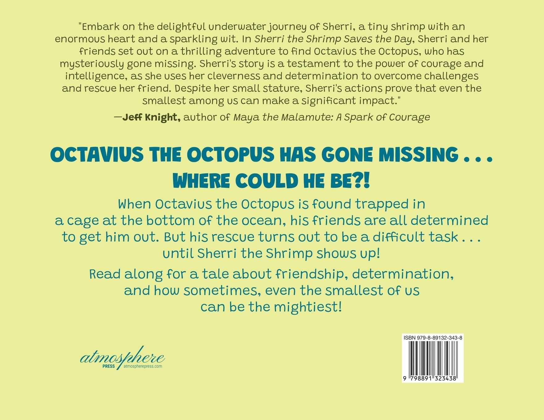 Rückseitencover Sherri the Shrimp Saves the Day