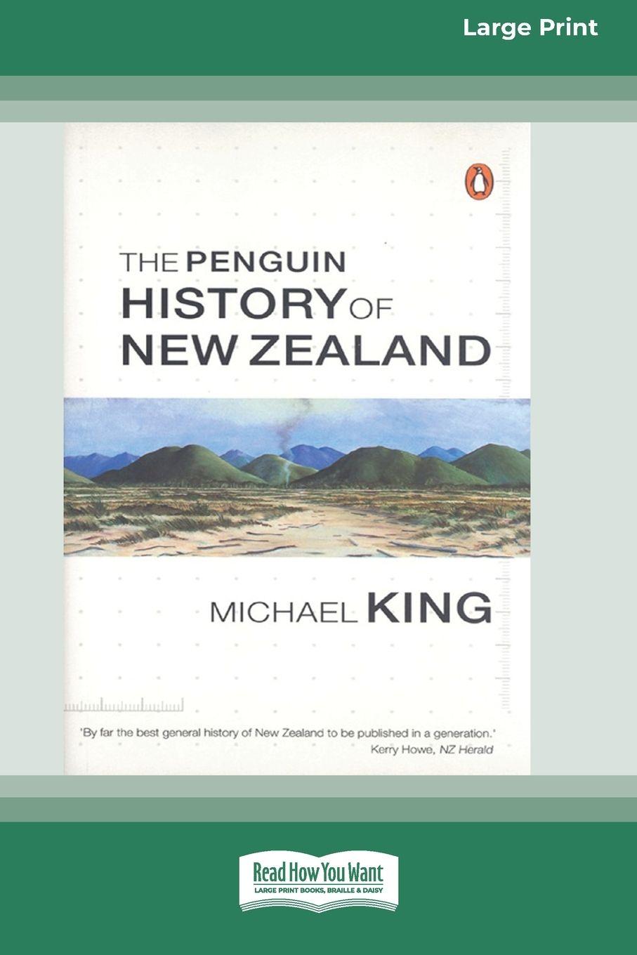 Vorderes Coverbild The Penguin History of New Zealand (16pt Large Edition)