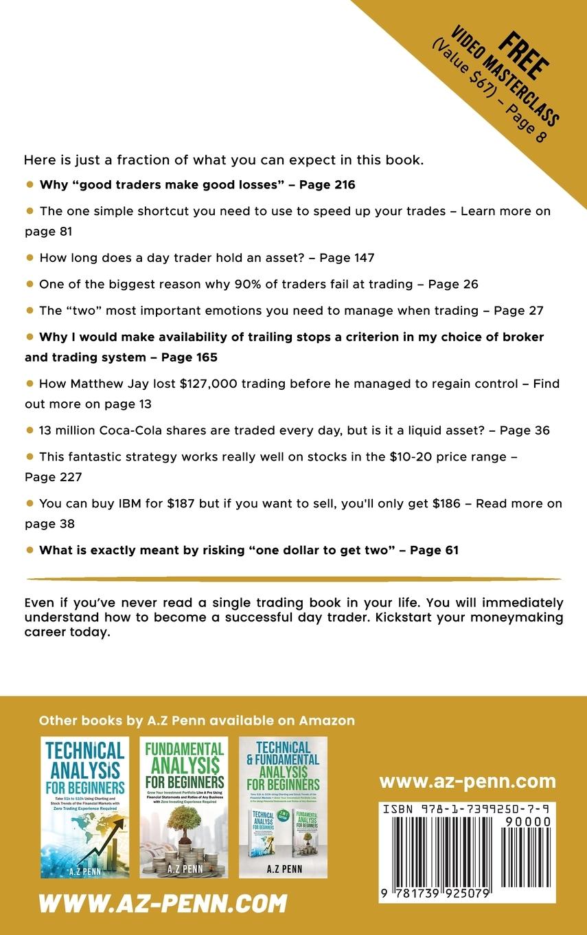 Rückseitencover Day Trading for Beginners