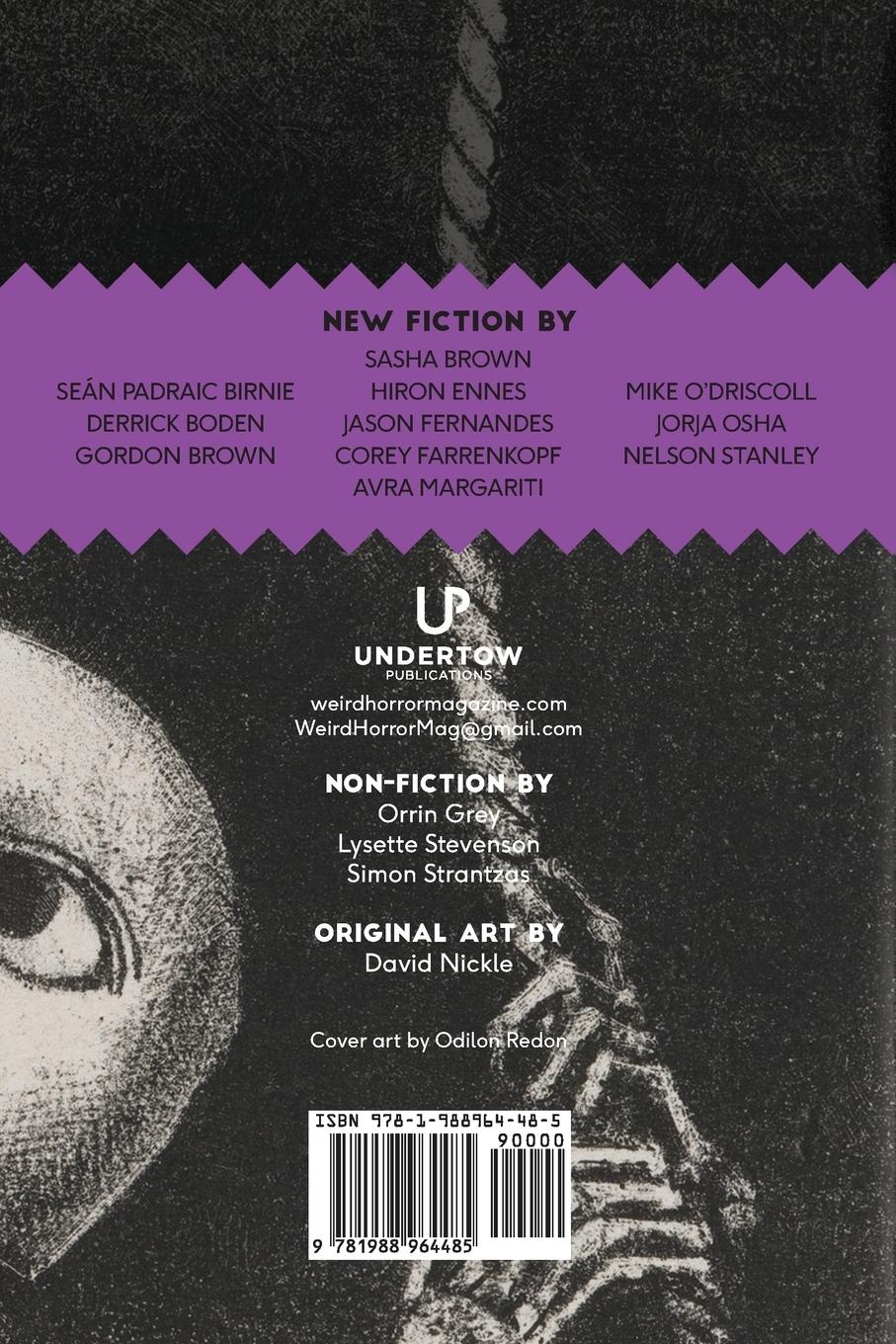 Rückseitencover Weird Horror #9