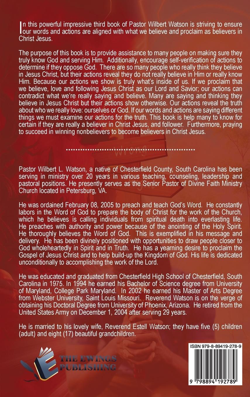 Rückseitencover Our Actions Will Show