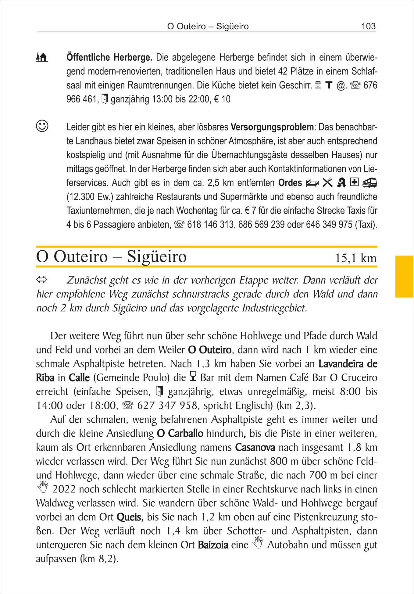Beispielinhalt (Bild) Spanien: Camino Inglés