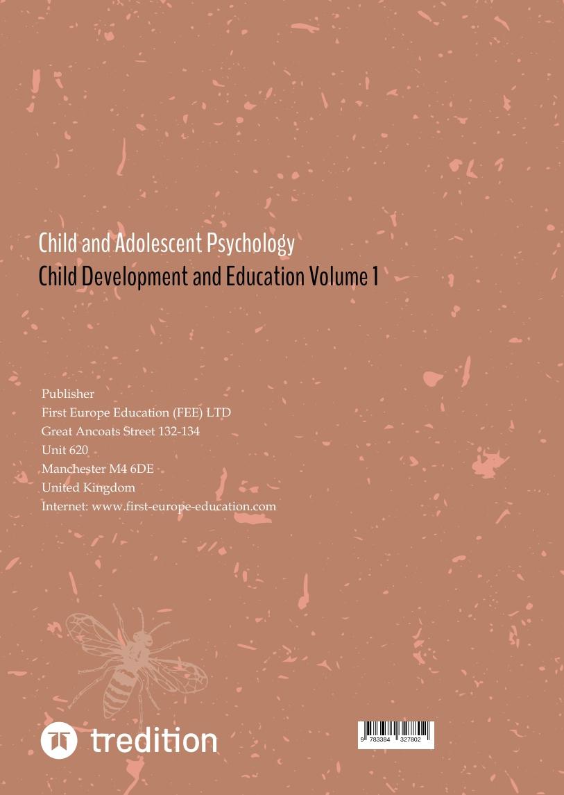 Rückseitencover Child and Adolescent Psychology