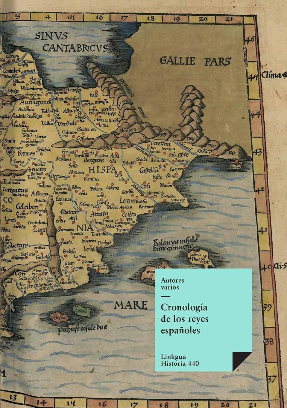 Vorderes Coverbild Cronología de los reyes españoles