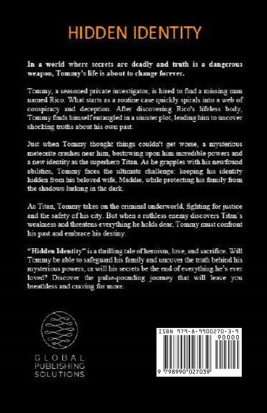 Rückseitencover Hidden Identity