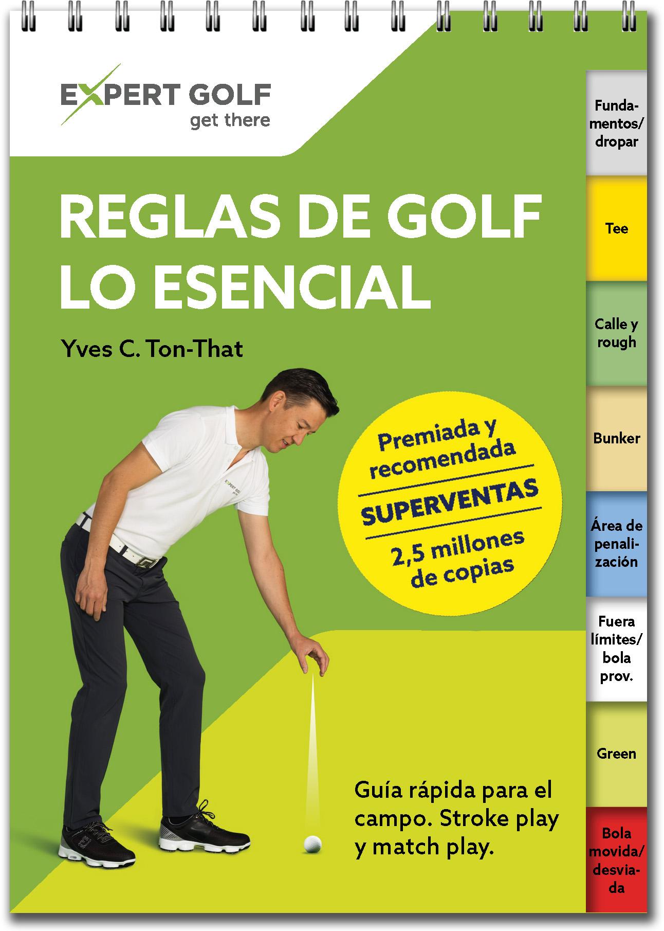 Vorderes Coverbild Reglas de golf, lo esencial 2023-2027