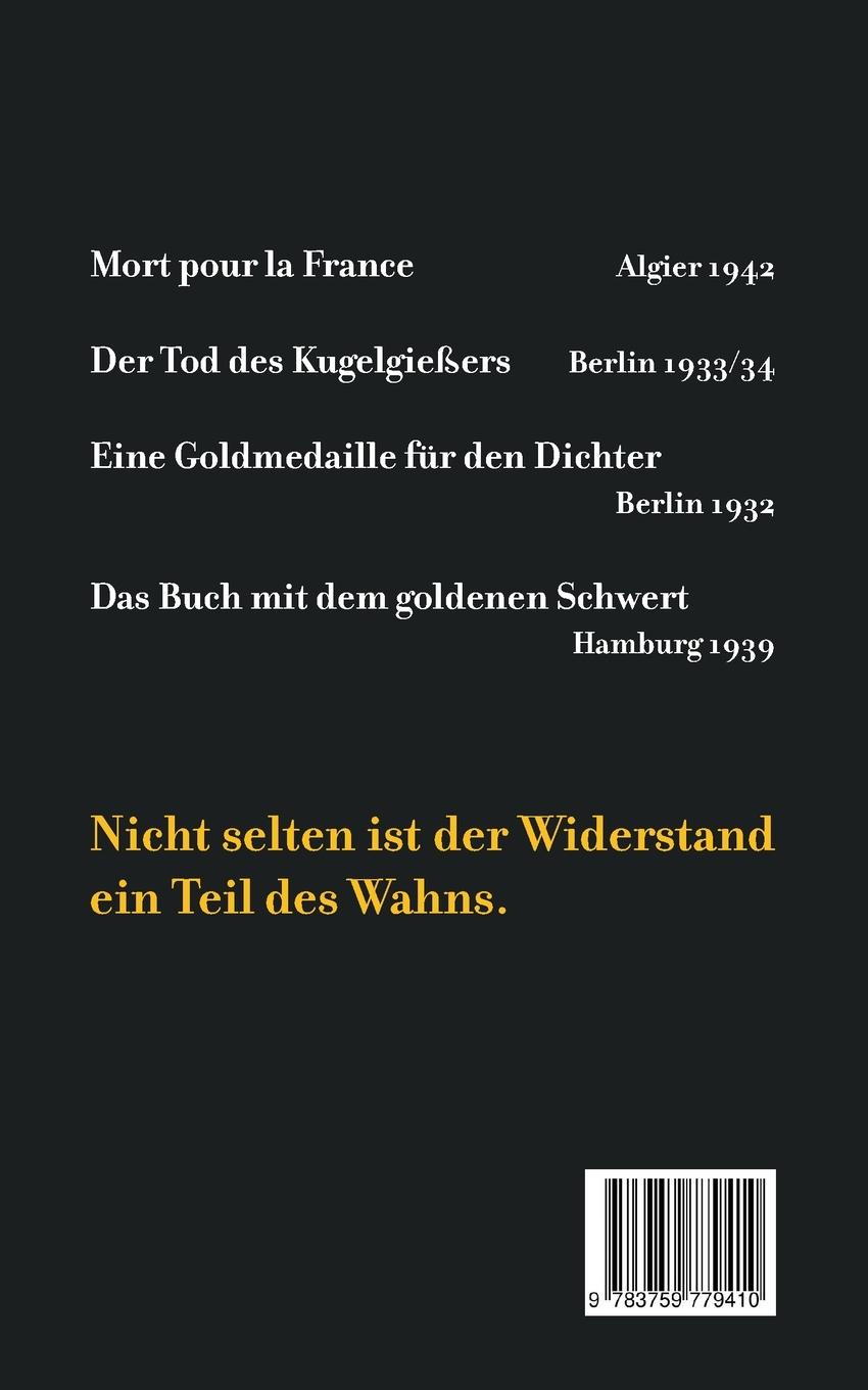 Rückseitencover Wahn und Widerstand
