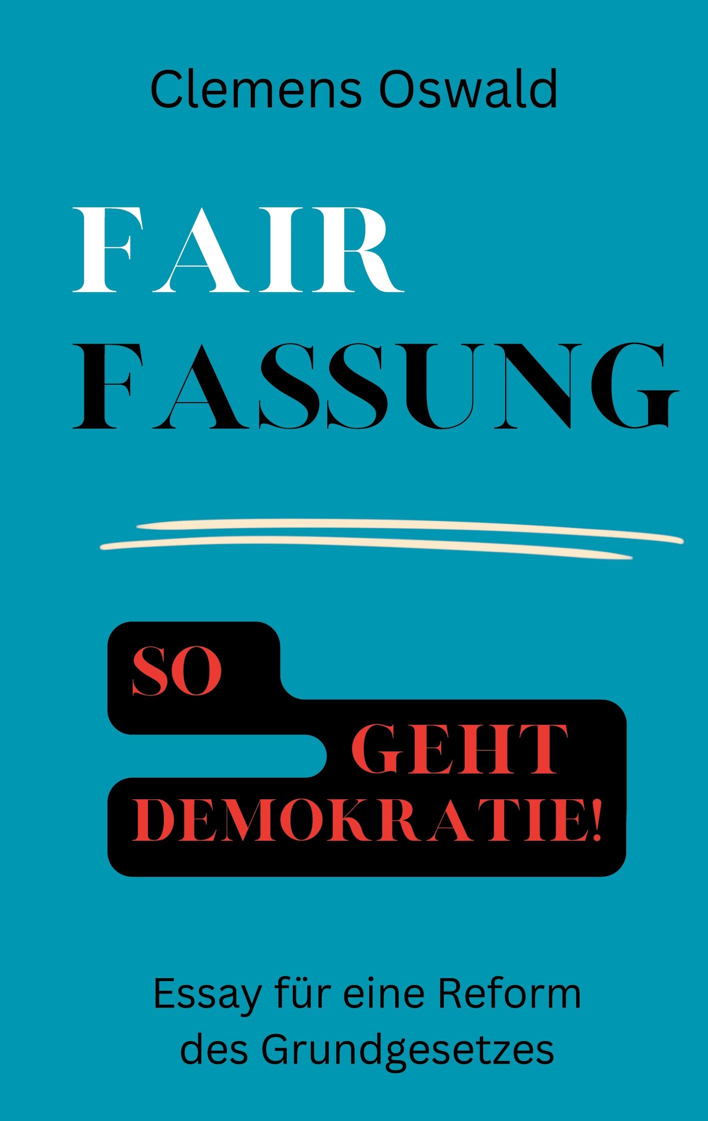 Vorderes Coverbild Fairfassung