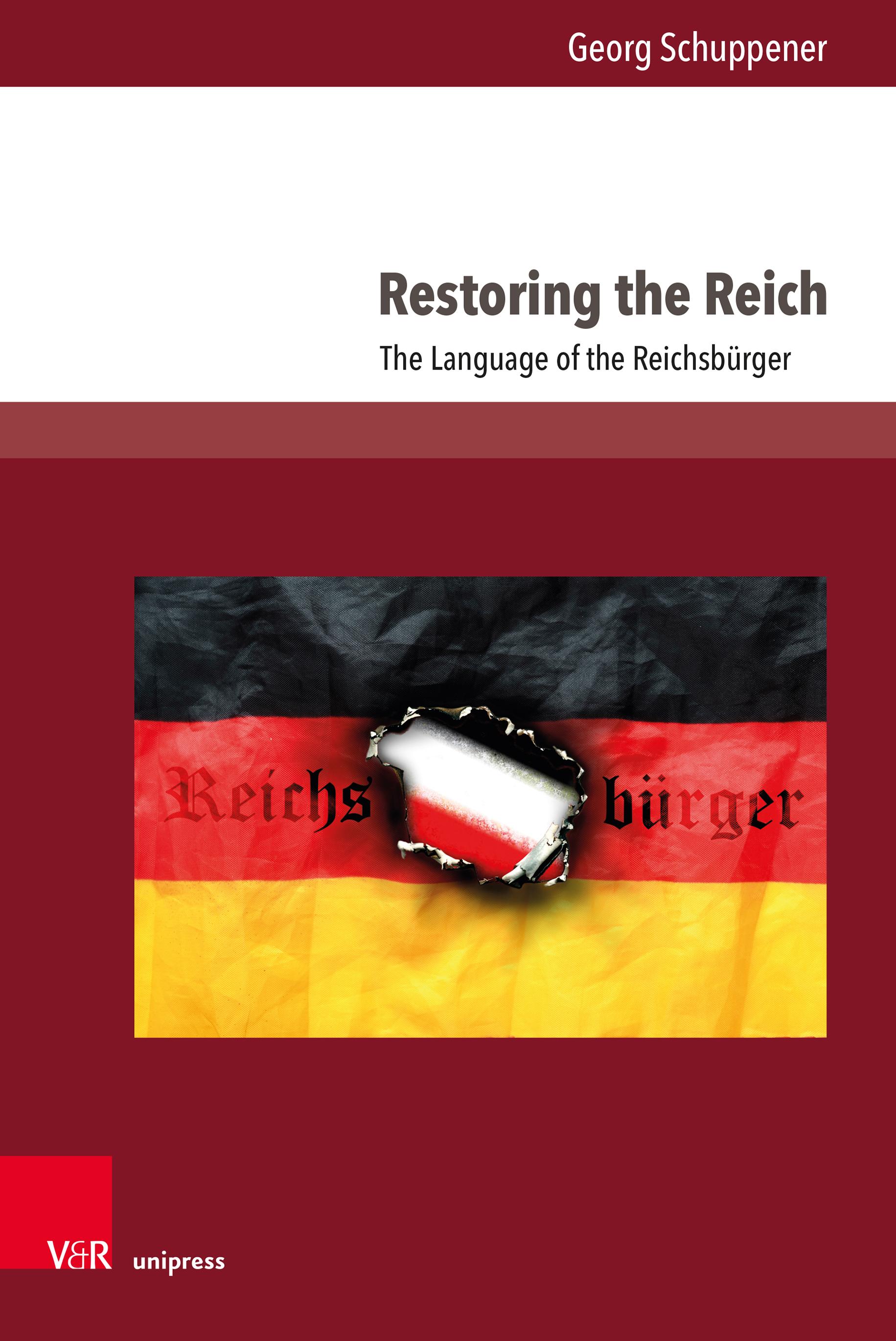 Vorderes Coverbild Restoring the Reich