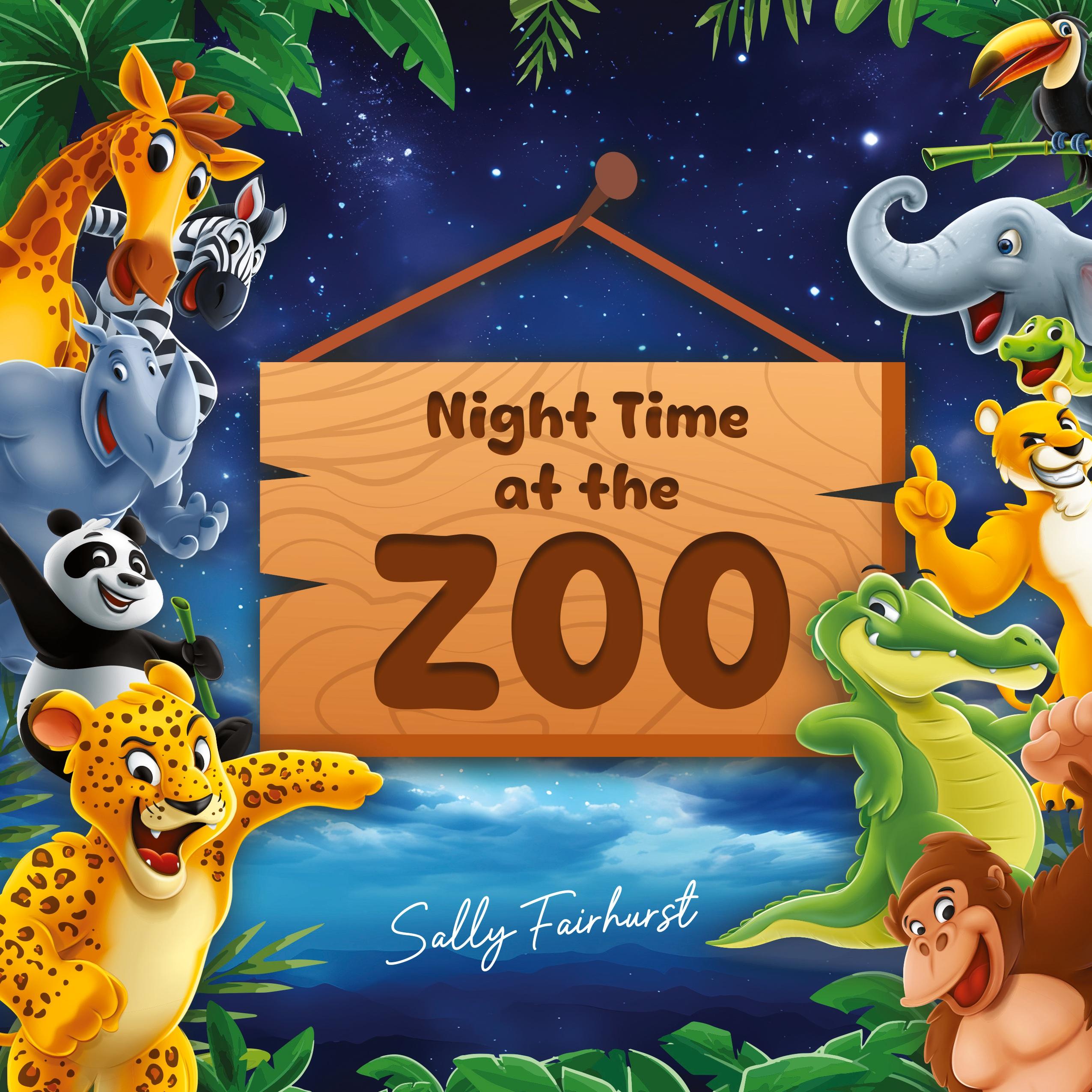 Vorderes Coverbild Night Time at the Zoo