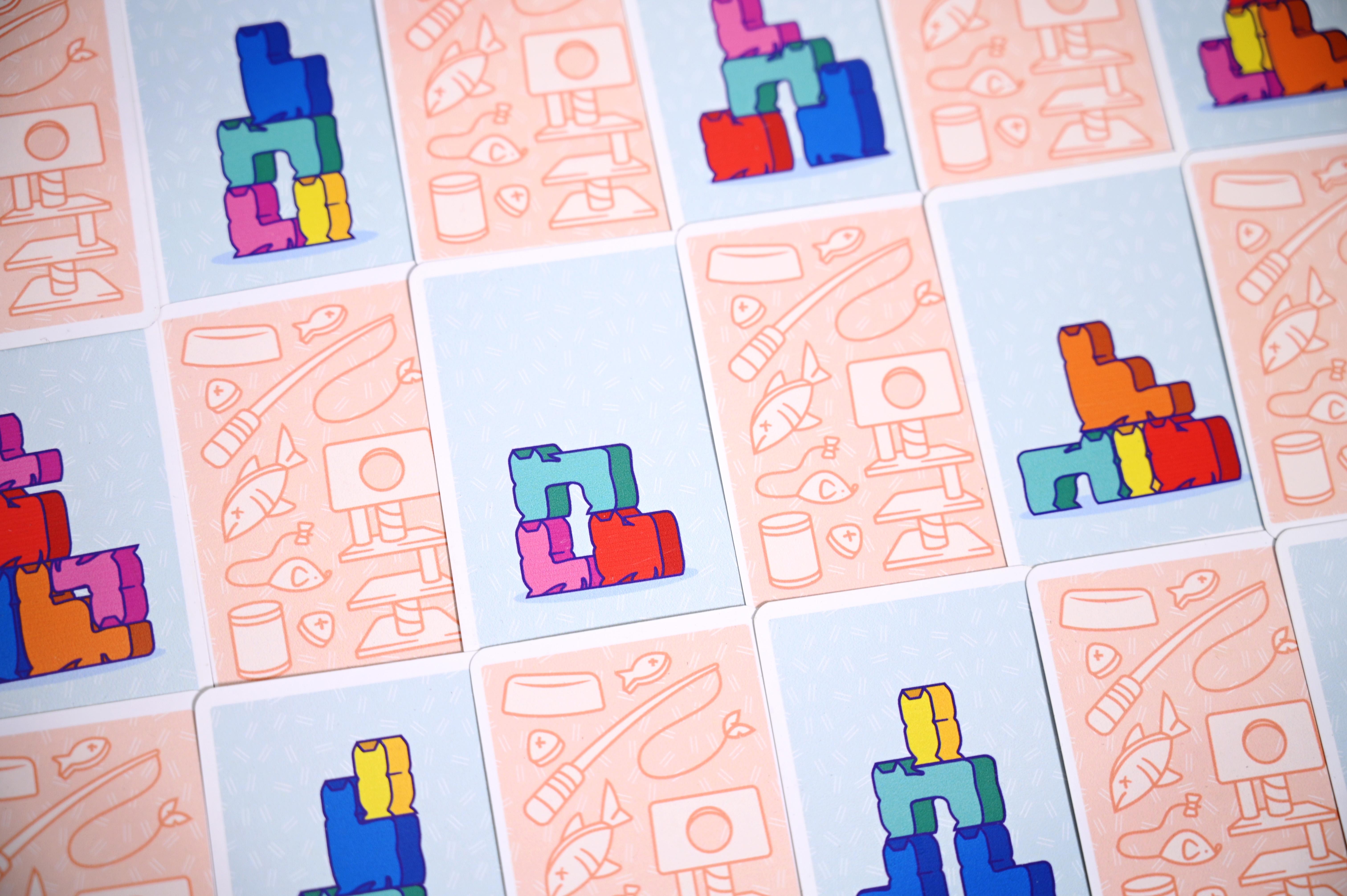 Beispielinhalt (Bild) Kittin - Flinke Kätzchen - Schnelles Katzenstapelspiel (DE)