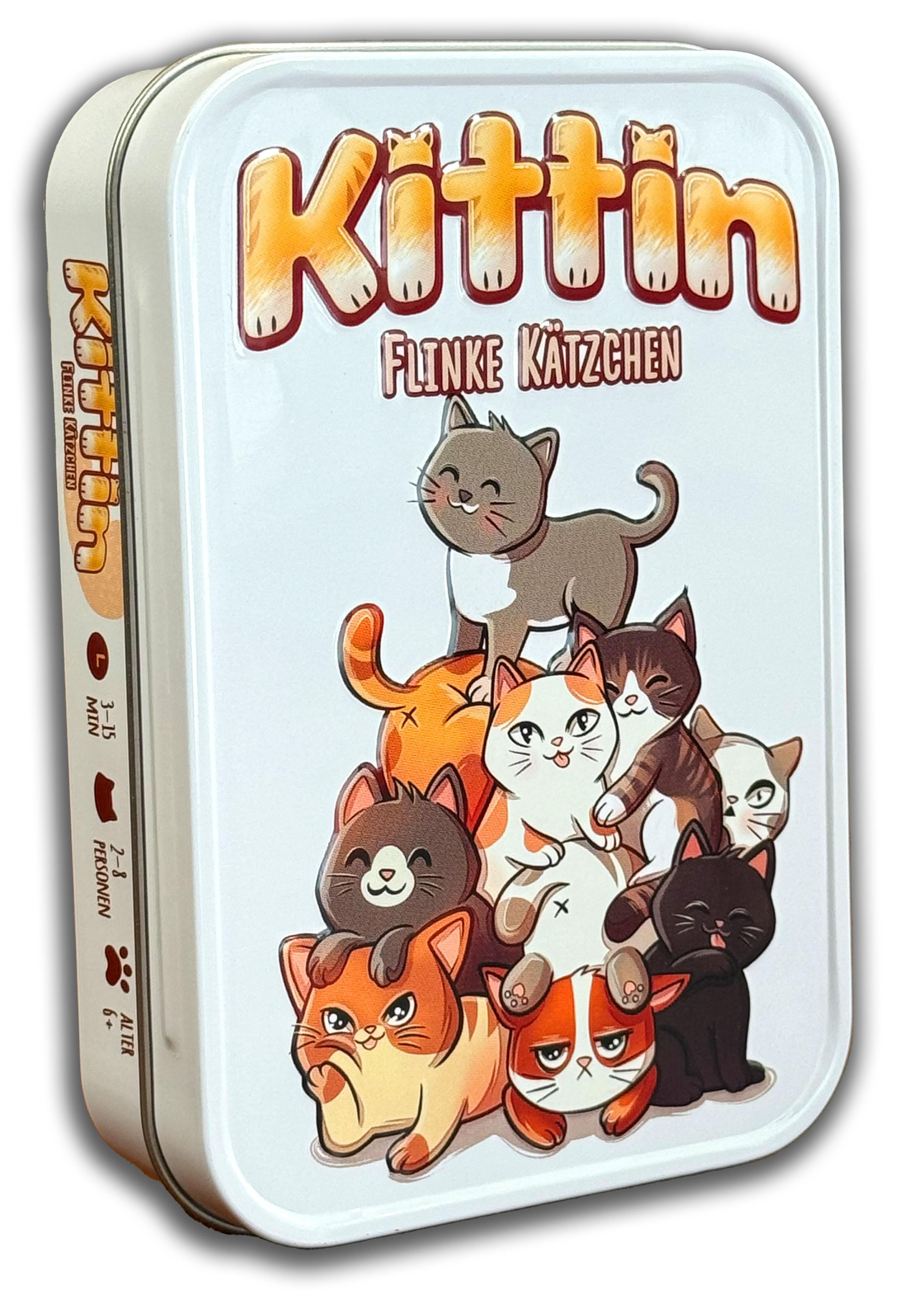 Vorderes Coverbild Kittin - Flinke Kätzchen - Schnelles Katzenstapelspiel (DE)