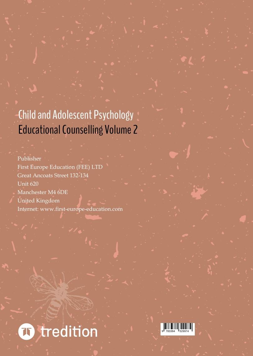 Rückseitencover Child and Adolescent Psychology