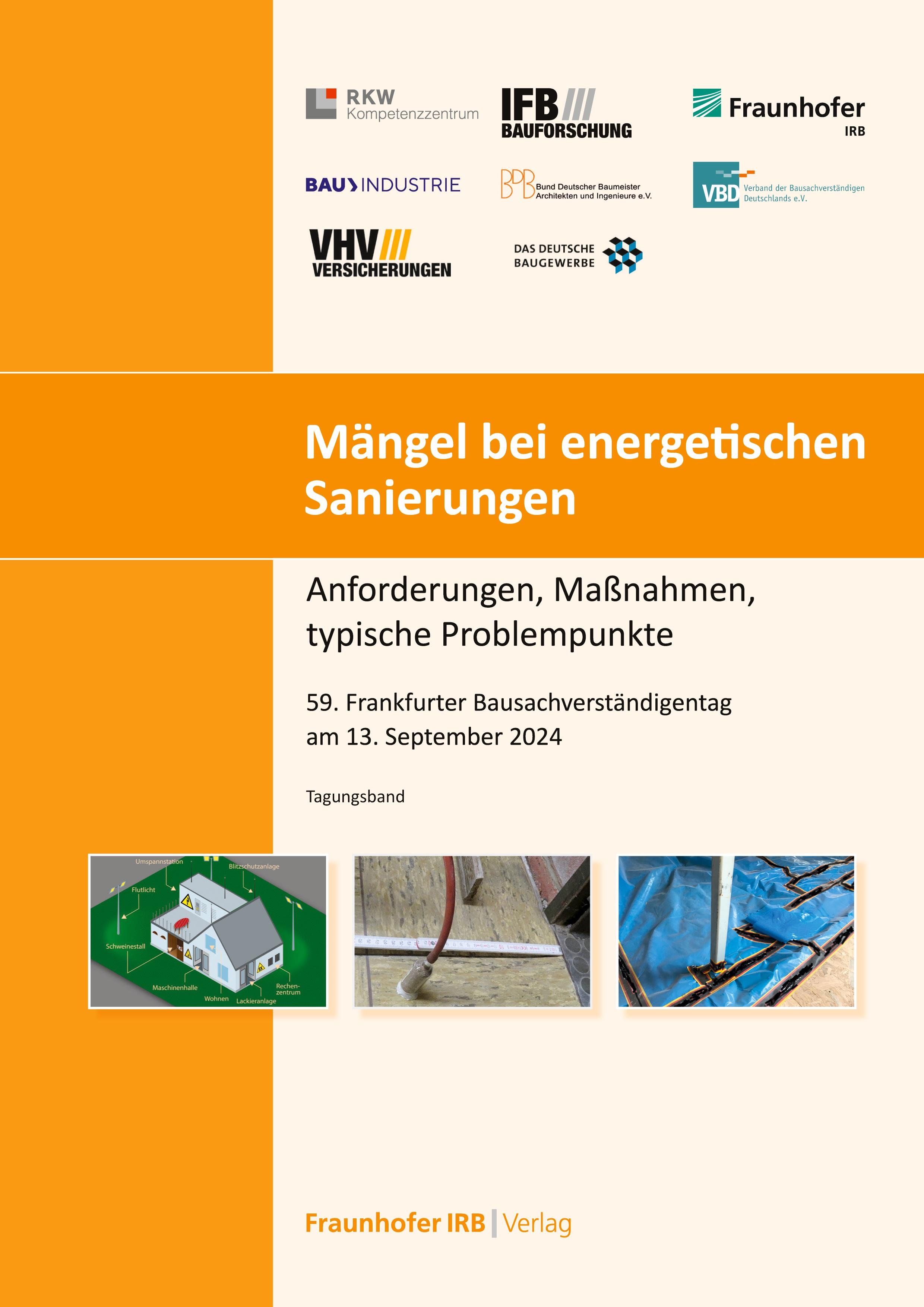 Vorderes Coverbild Mängel bei energetischen Sanierungen