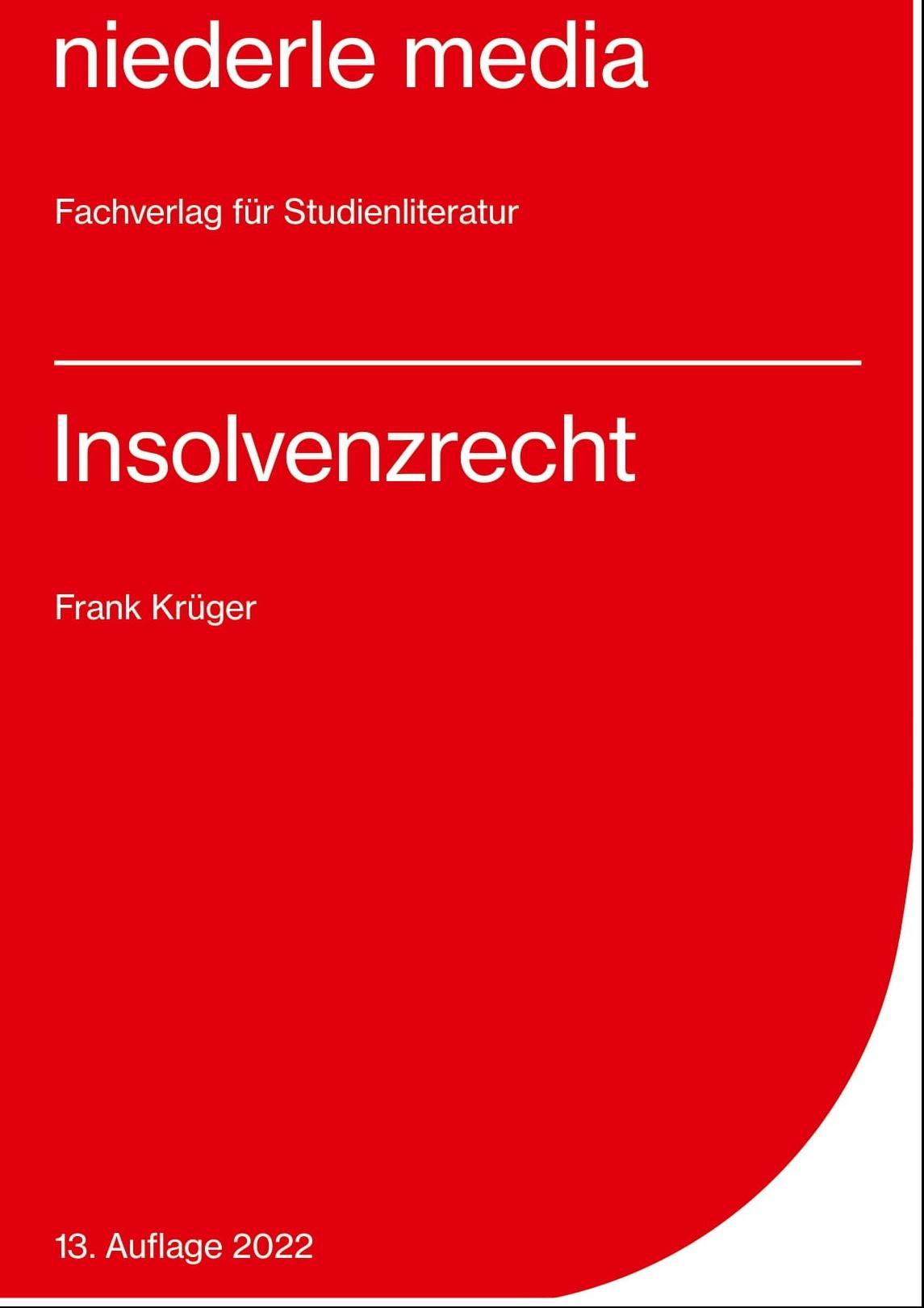 Vorderes Coverbild Insolvenzrecht