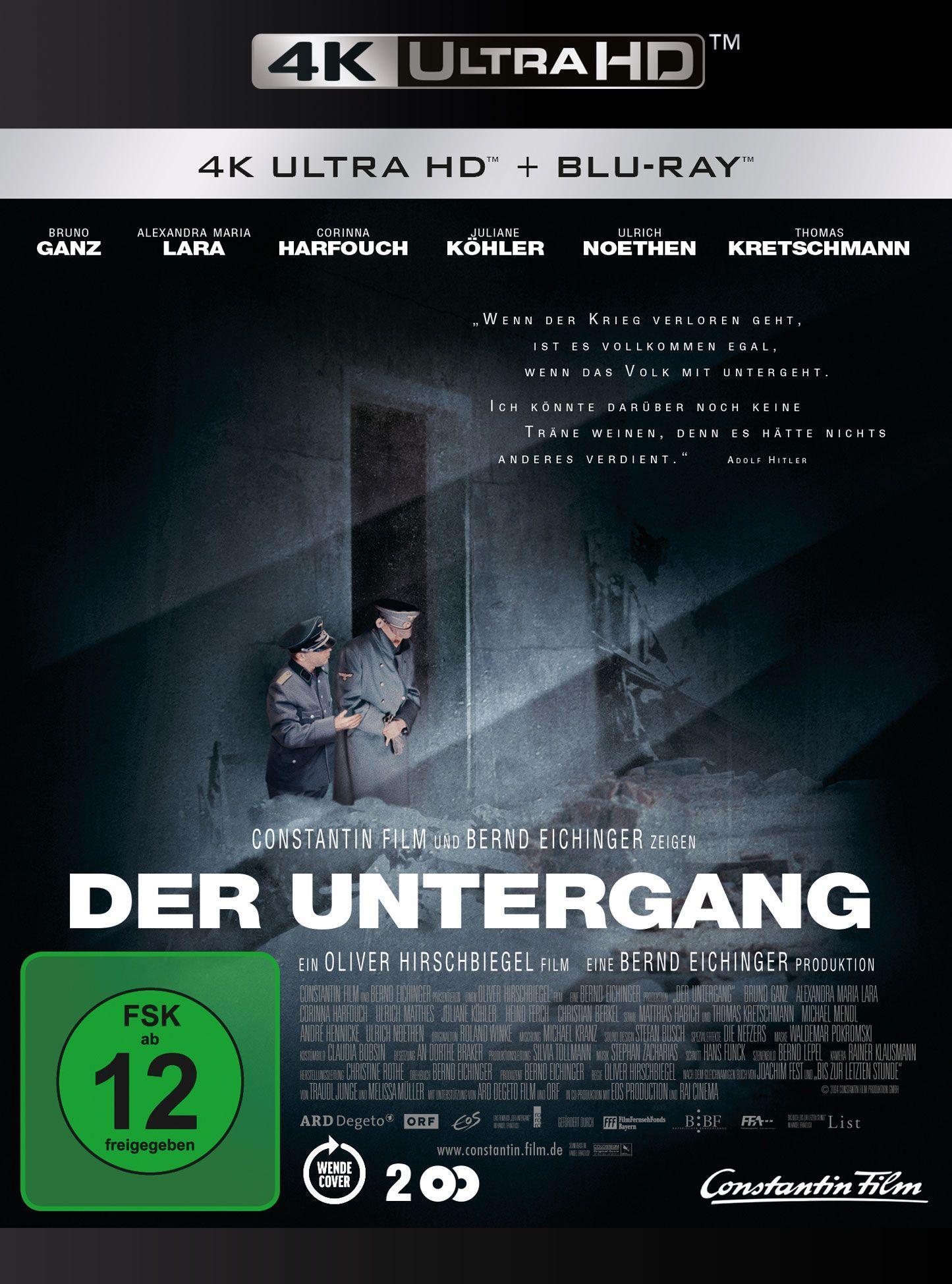 Vorderes Coverbild Der Untergang - 4K UHD