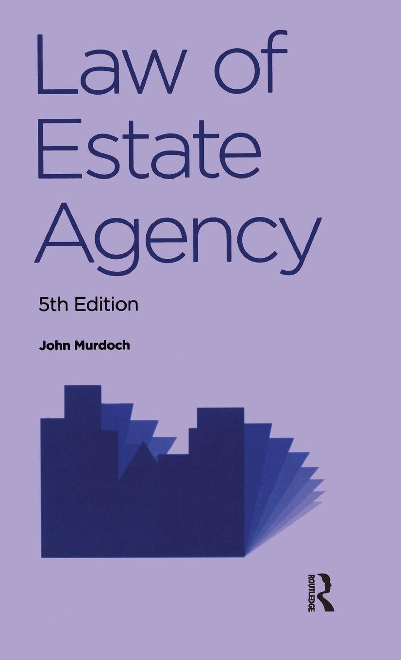 Vorderes Coverbild Law of Estate Agency