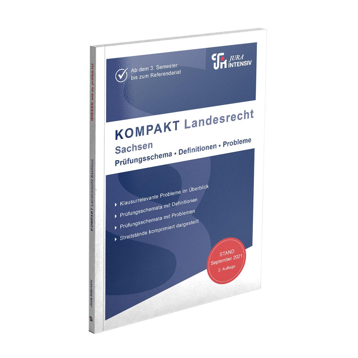 Vorderes Coverbild KOMPAKT Landesrecht - Sachsen