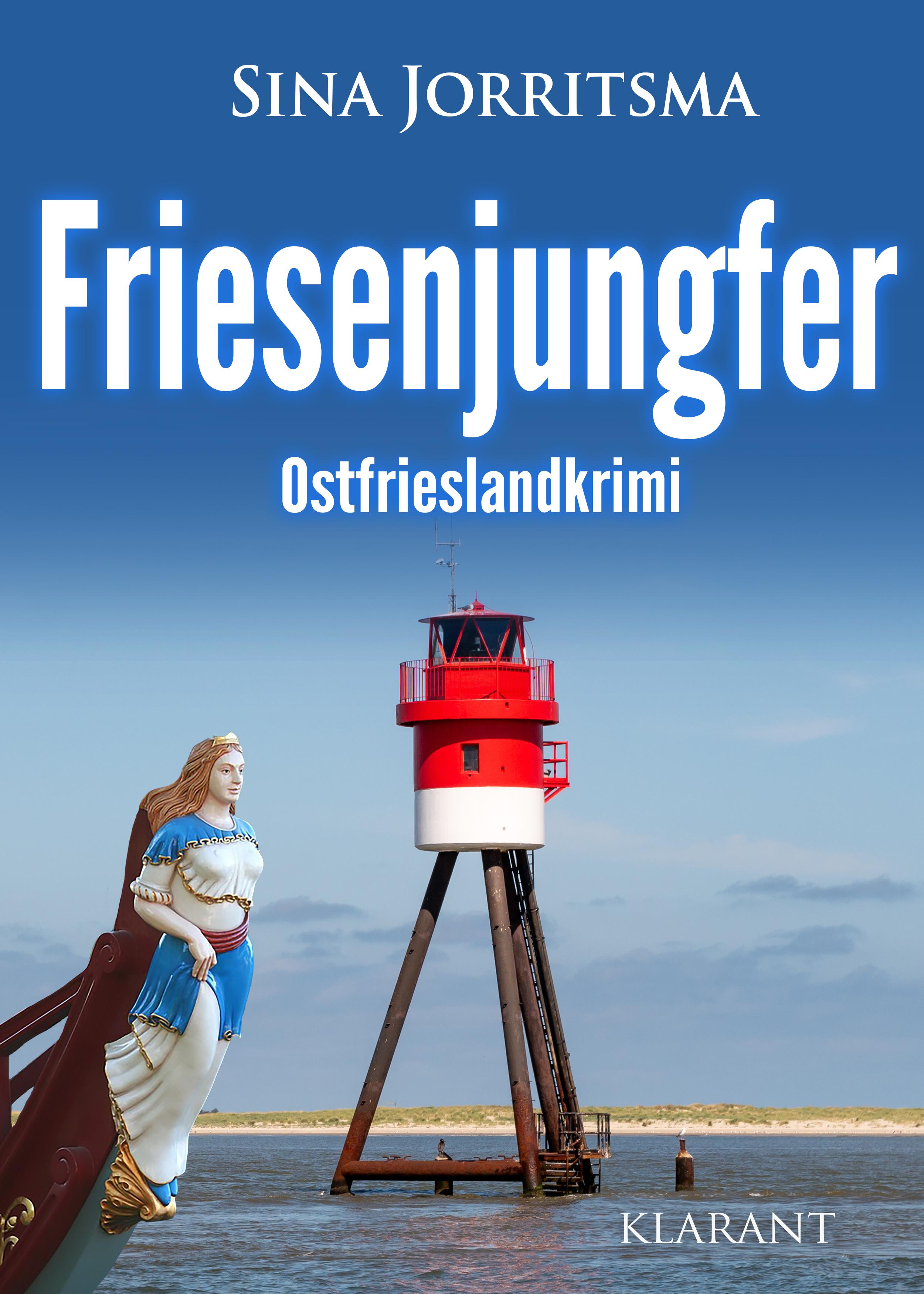 Vorderes Coverbild Friesenjungfer. Ostfrieslandkrimi