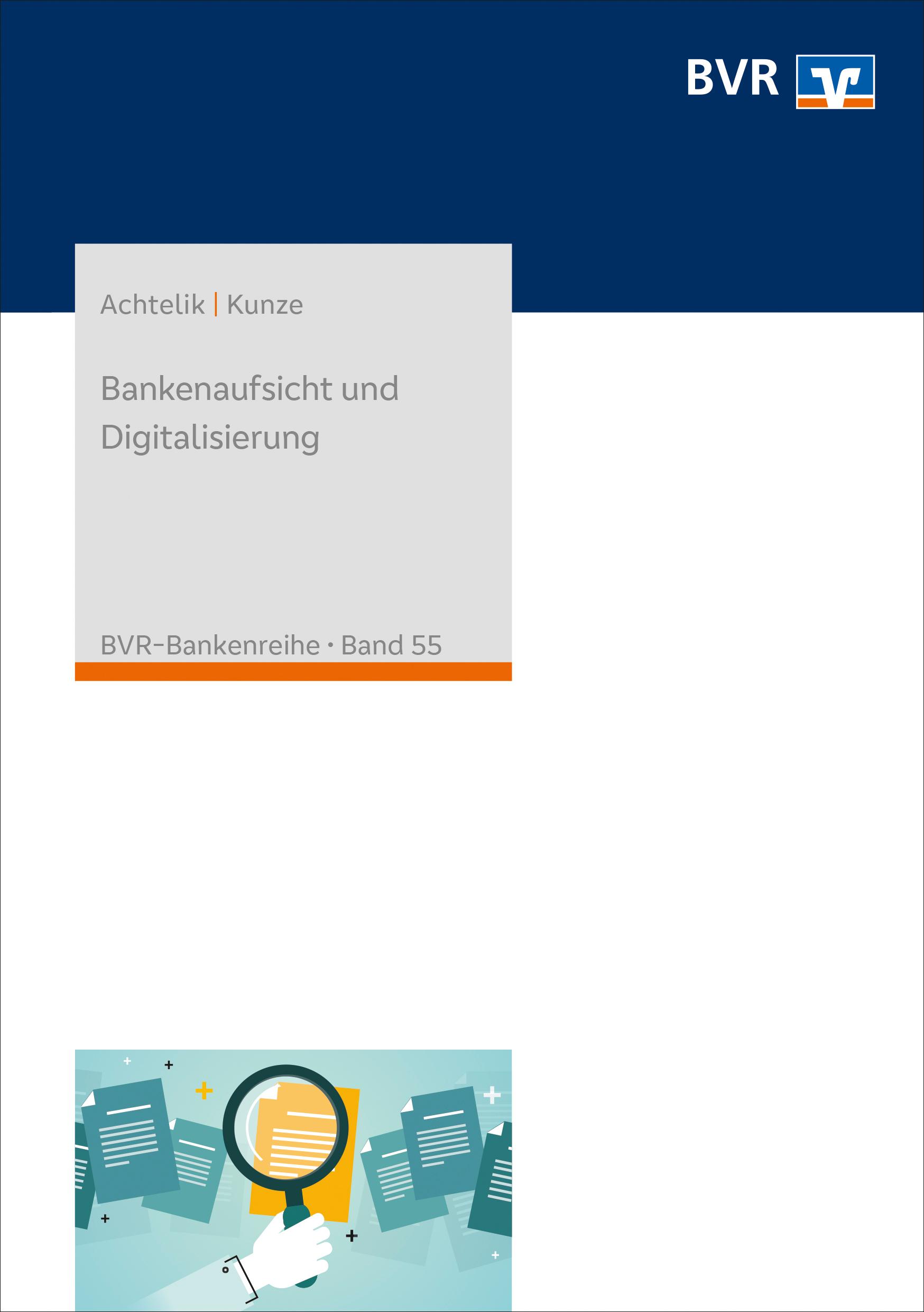 Vorderes Coverbild Bankenaufsicht und Digitalisierung