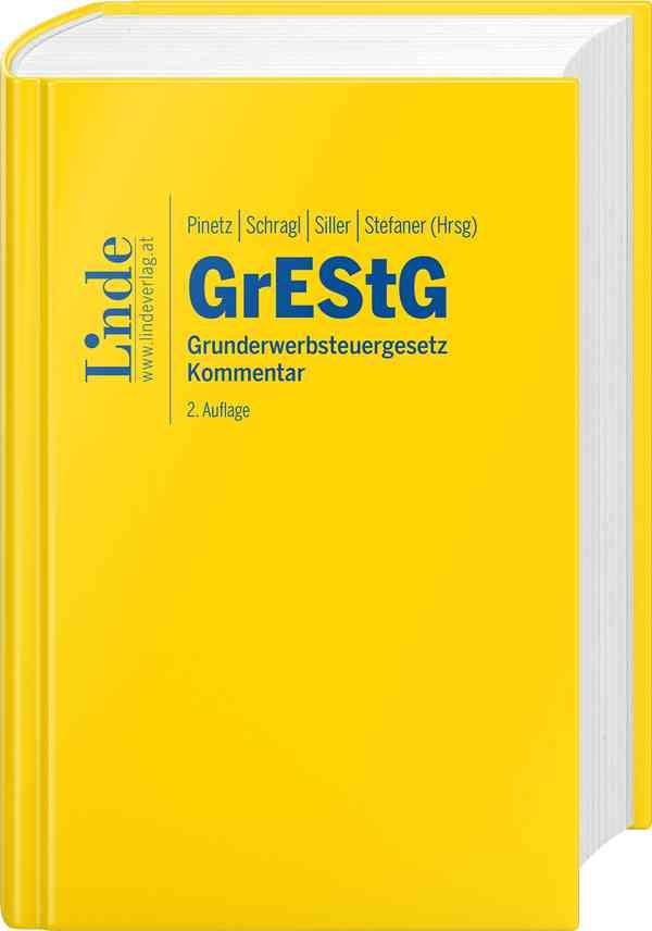 Vorderes Coverbild GrEStG | Grunderwerbsteuergesetz