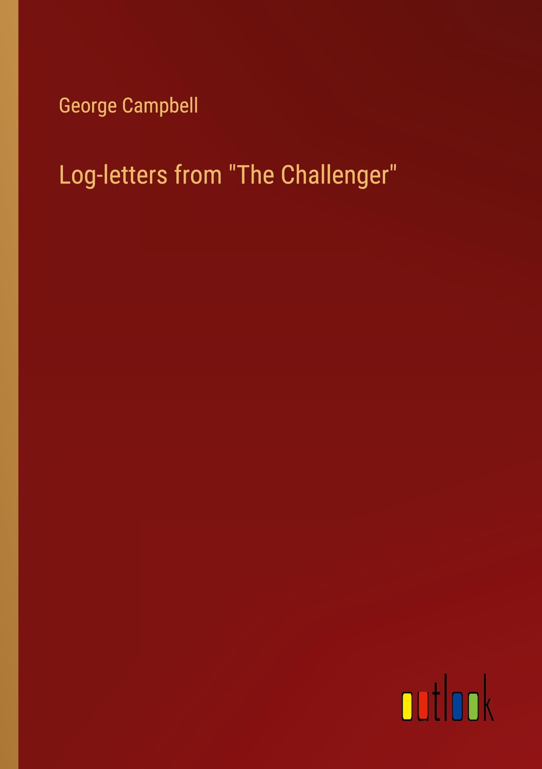 Vorderes Coverbild Log-letters from "The Challenger"