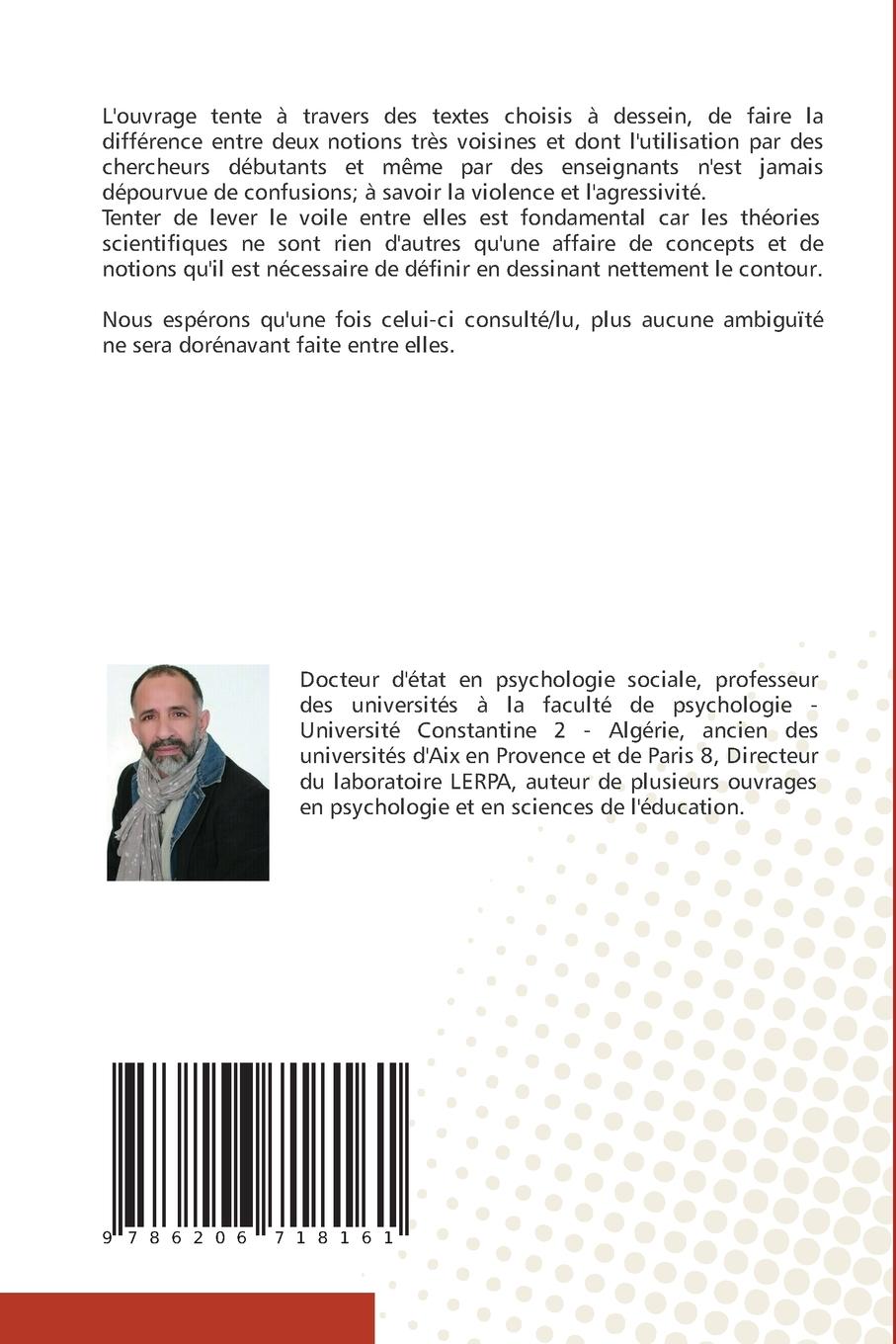 Rückseitencover Violence ou Agressivité? Levons l'ambigüité!