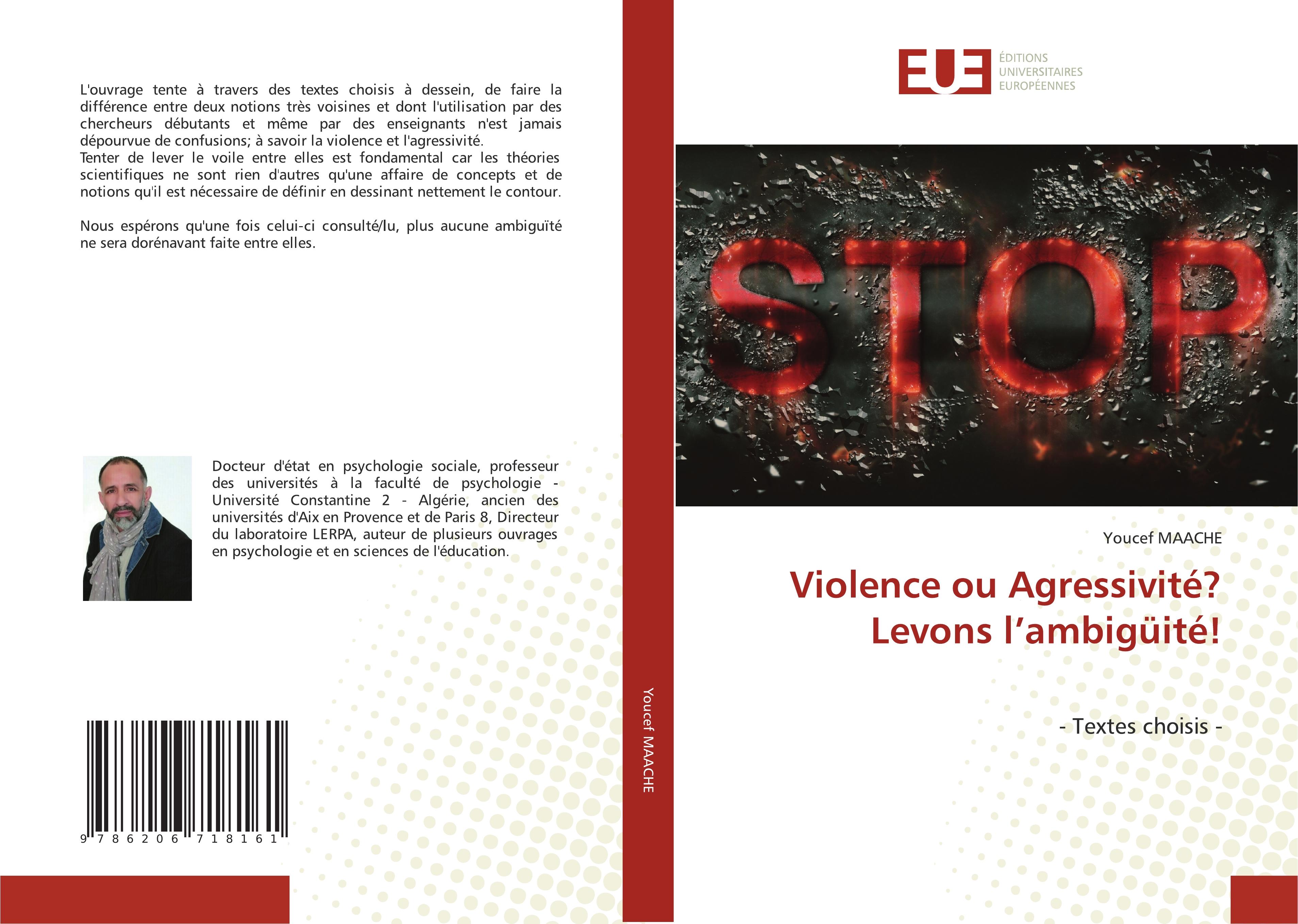 Vorderes Coverbild Violence ou Agressivité? Levons l'ambigüité!