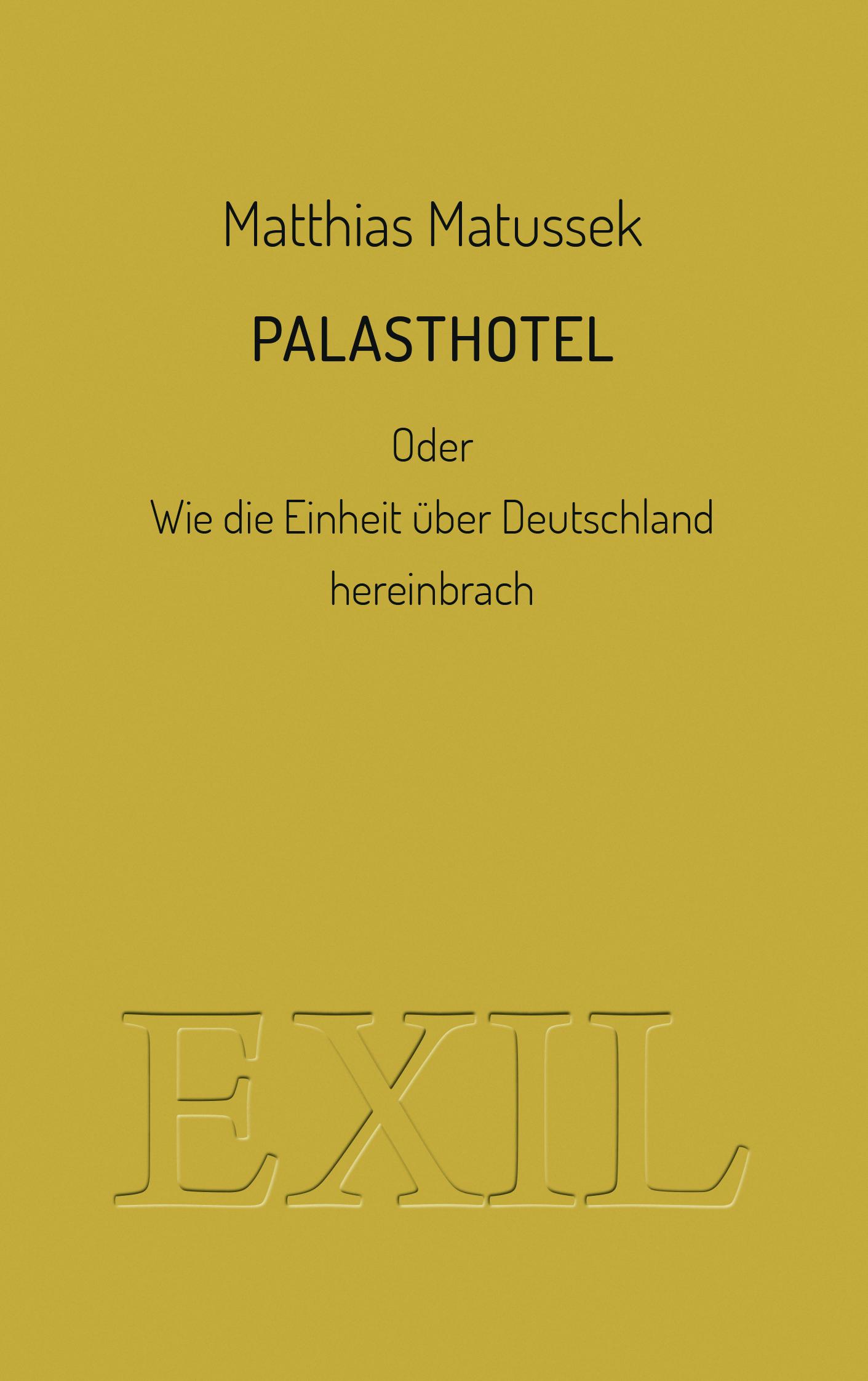 Vorderes Coverbild Palasthotel