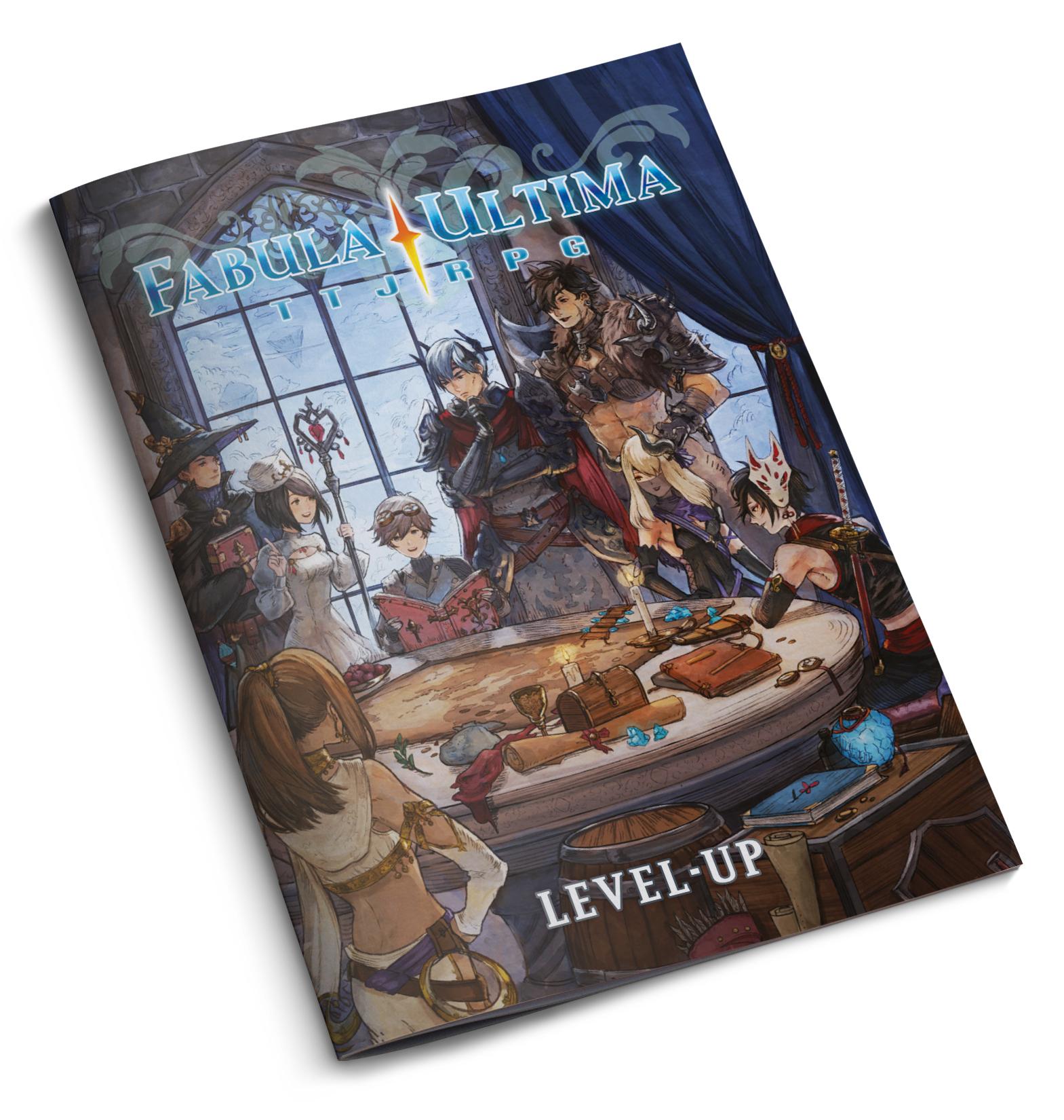 Vorderes Coverbild Fabula Ultima - Level-Up