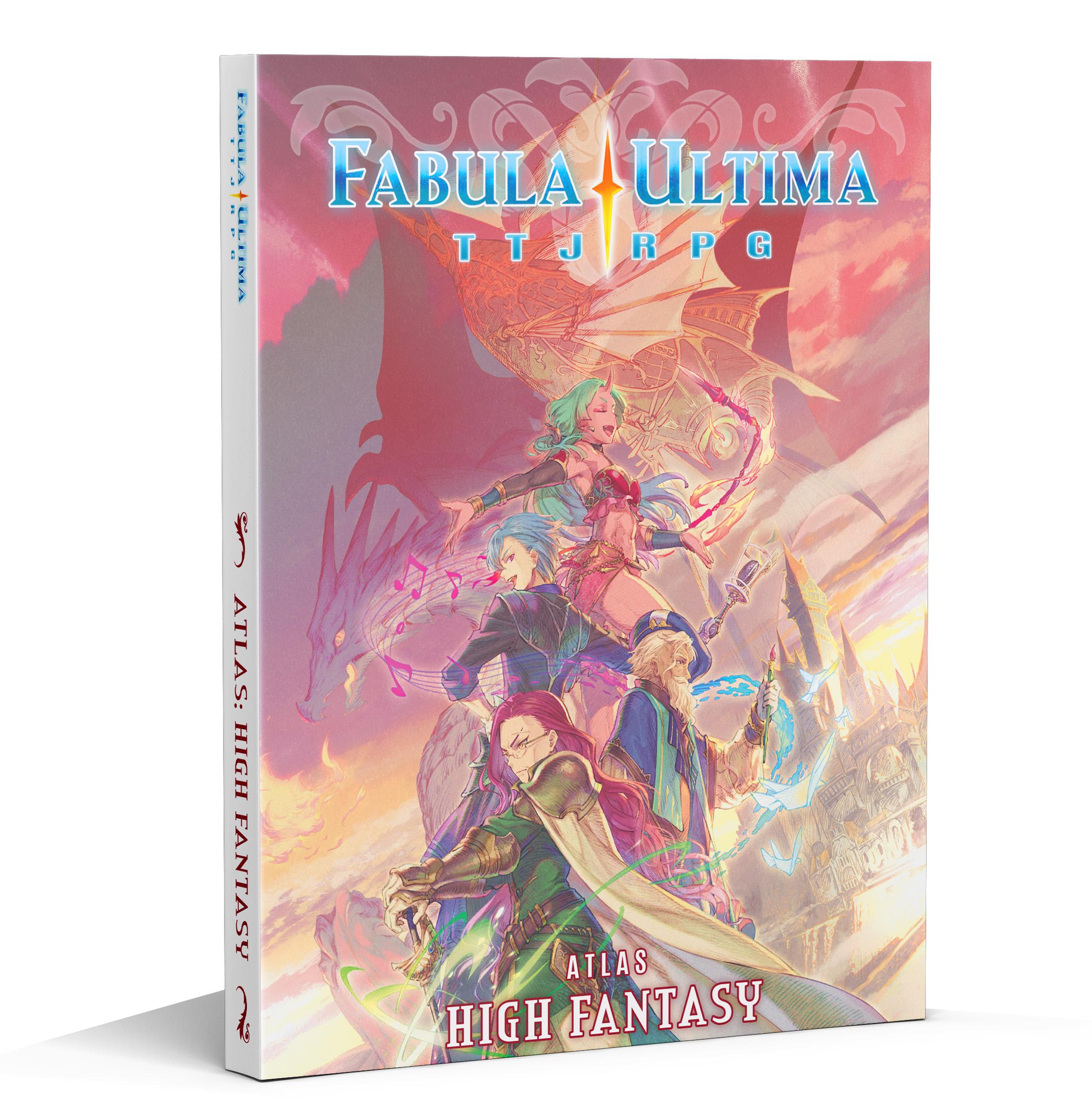 Vorderes Coverbild Fabula Ultima - Atlas: High Fantasy