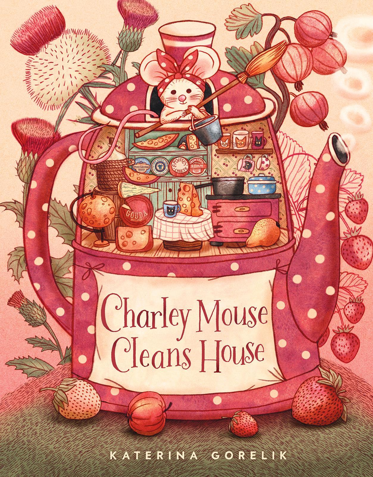 Vorderes Coverbild Charley Mouse Cleans House