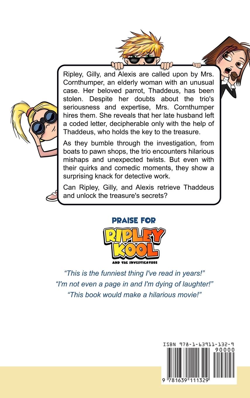 Rückseitencover The Parrot Squawks at Midnight (Case File 1)