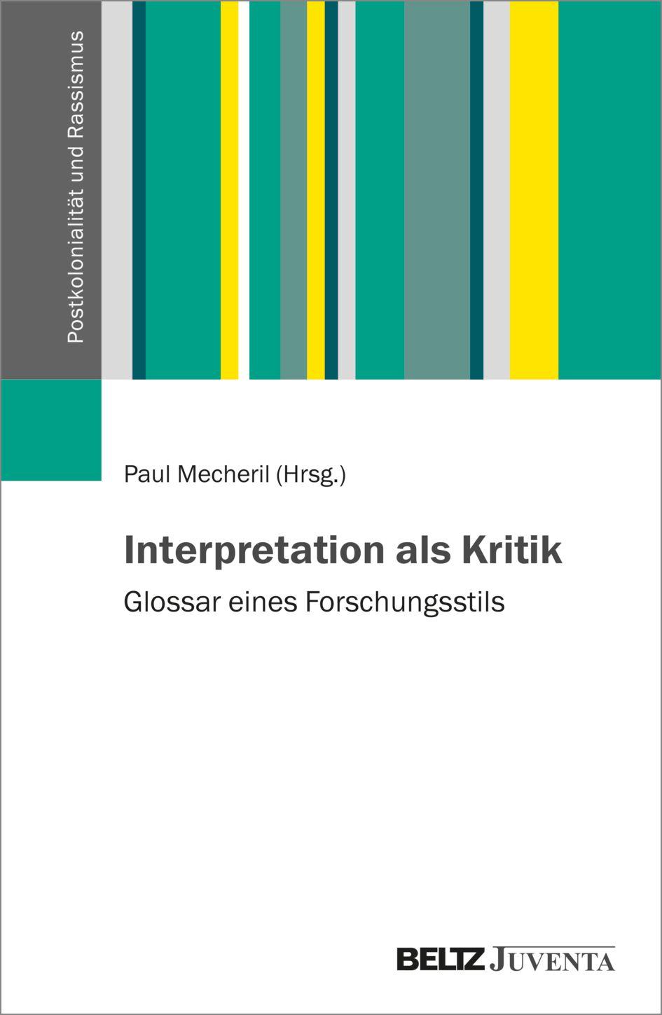 Vorderes Coverbild Interpretation als Kritik