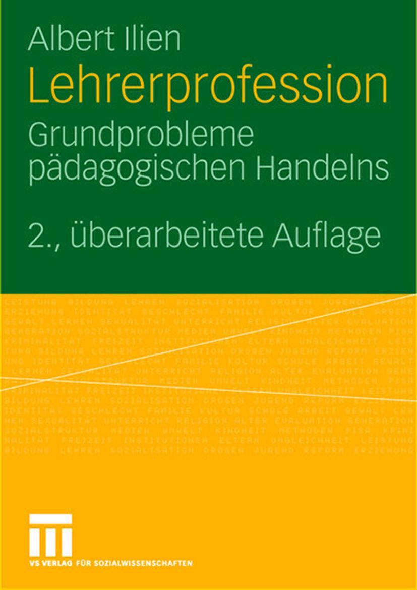 Vorderes Coverbild Lehrerprofession