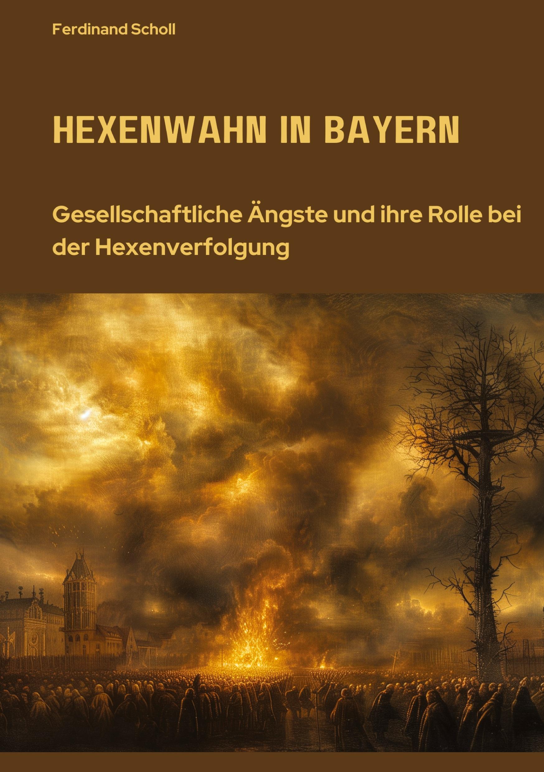 Vorderes Coverbild Hexenwahn in Bayern