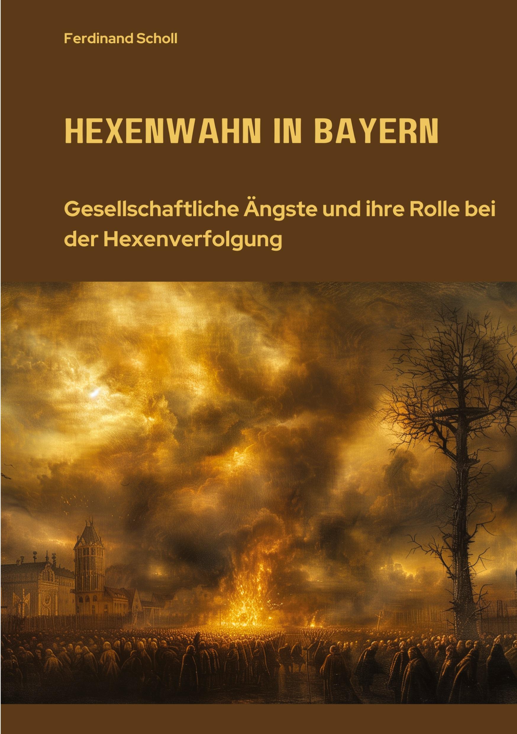 Vorderes Coverbild Hexenwahn in Bayern