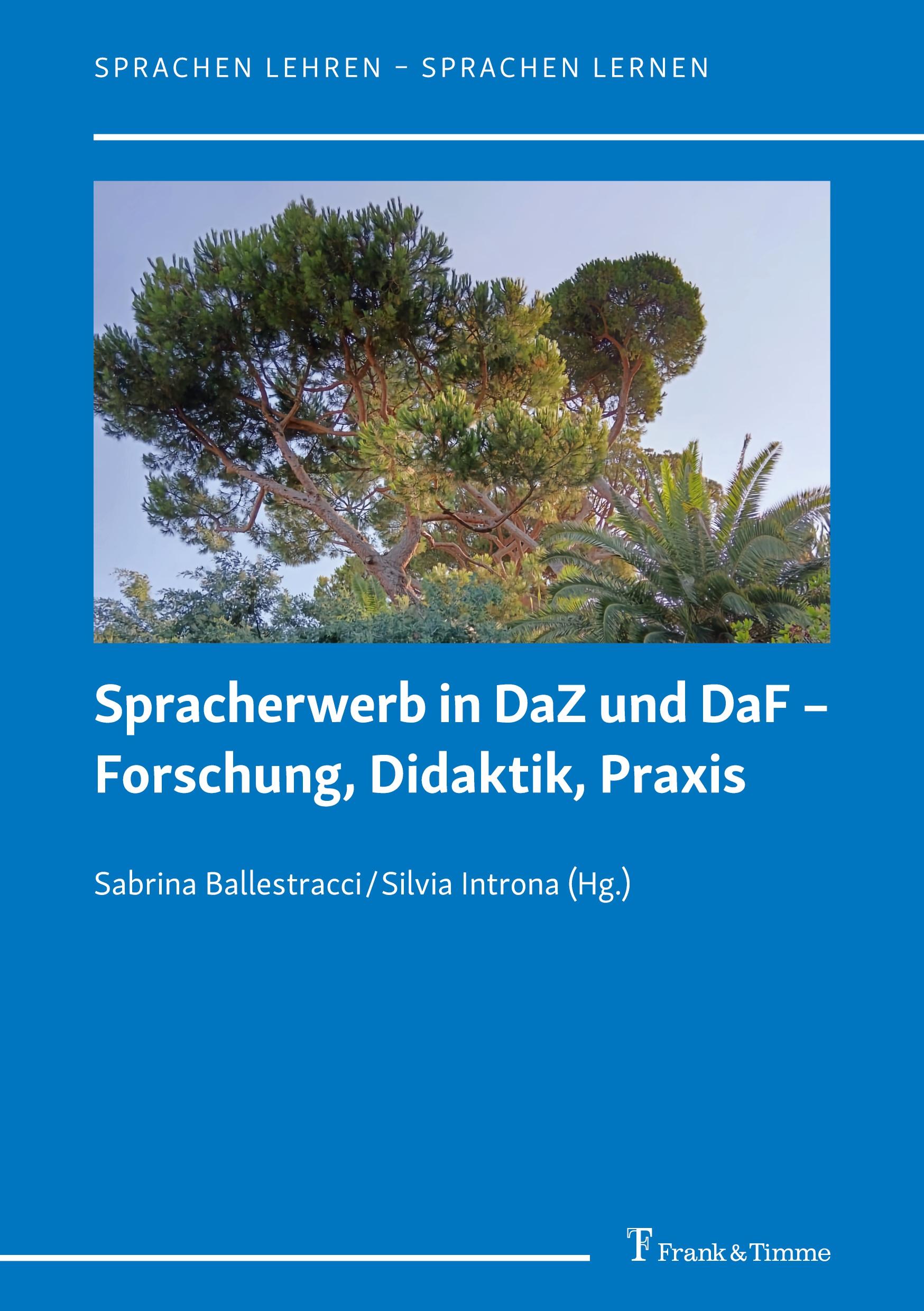 Vorderes Coverbild Spracherwerb in DaZ und DaF - Forschung, Didaktik, Praxis