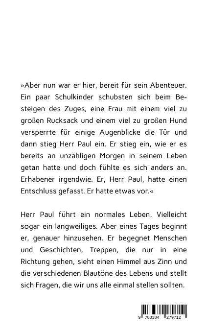 Rückseitencover Herr Paul
